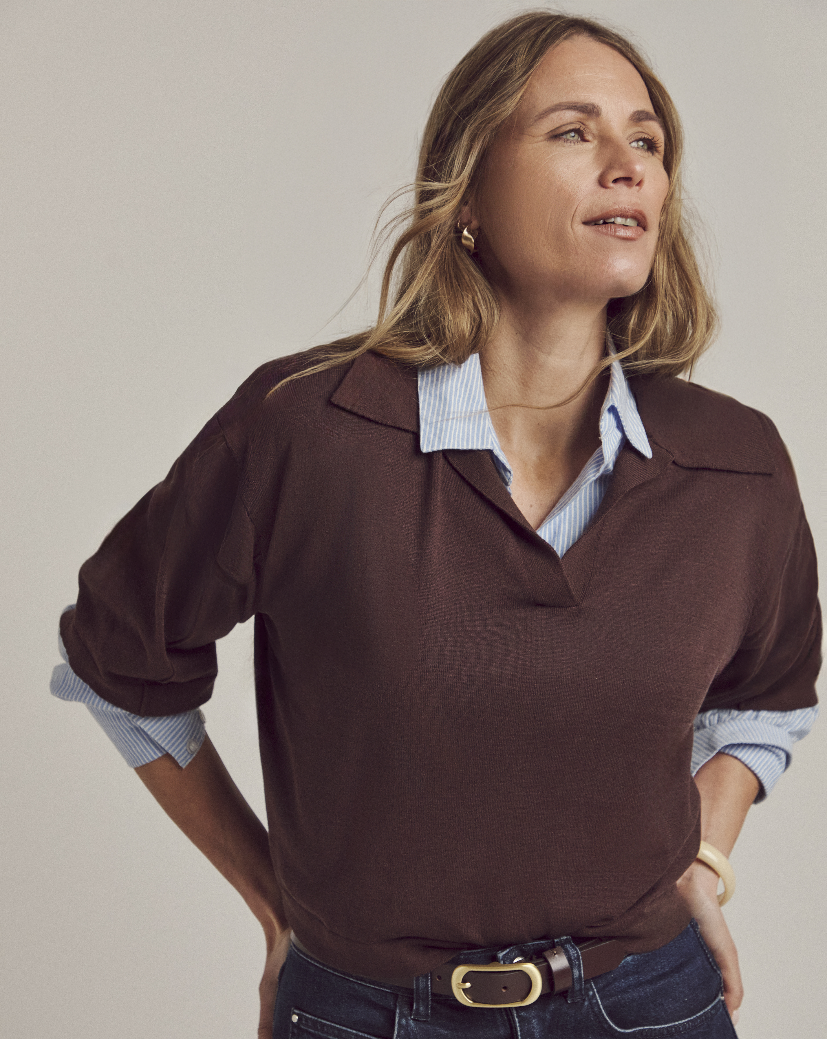 Anthology Fine Knit Polo Shirt