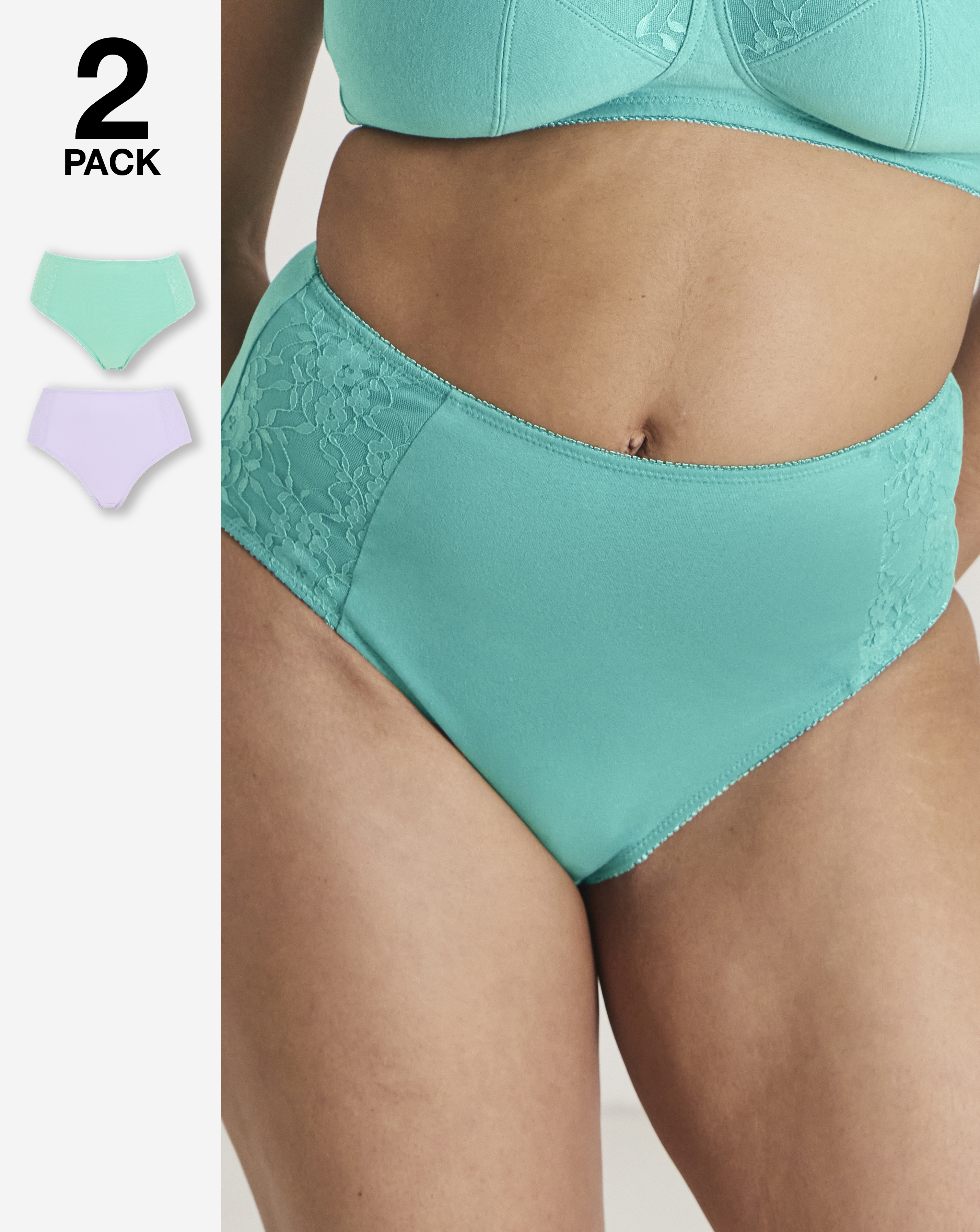 New Sarah 2 Pack Full Briefs