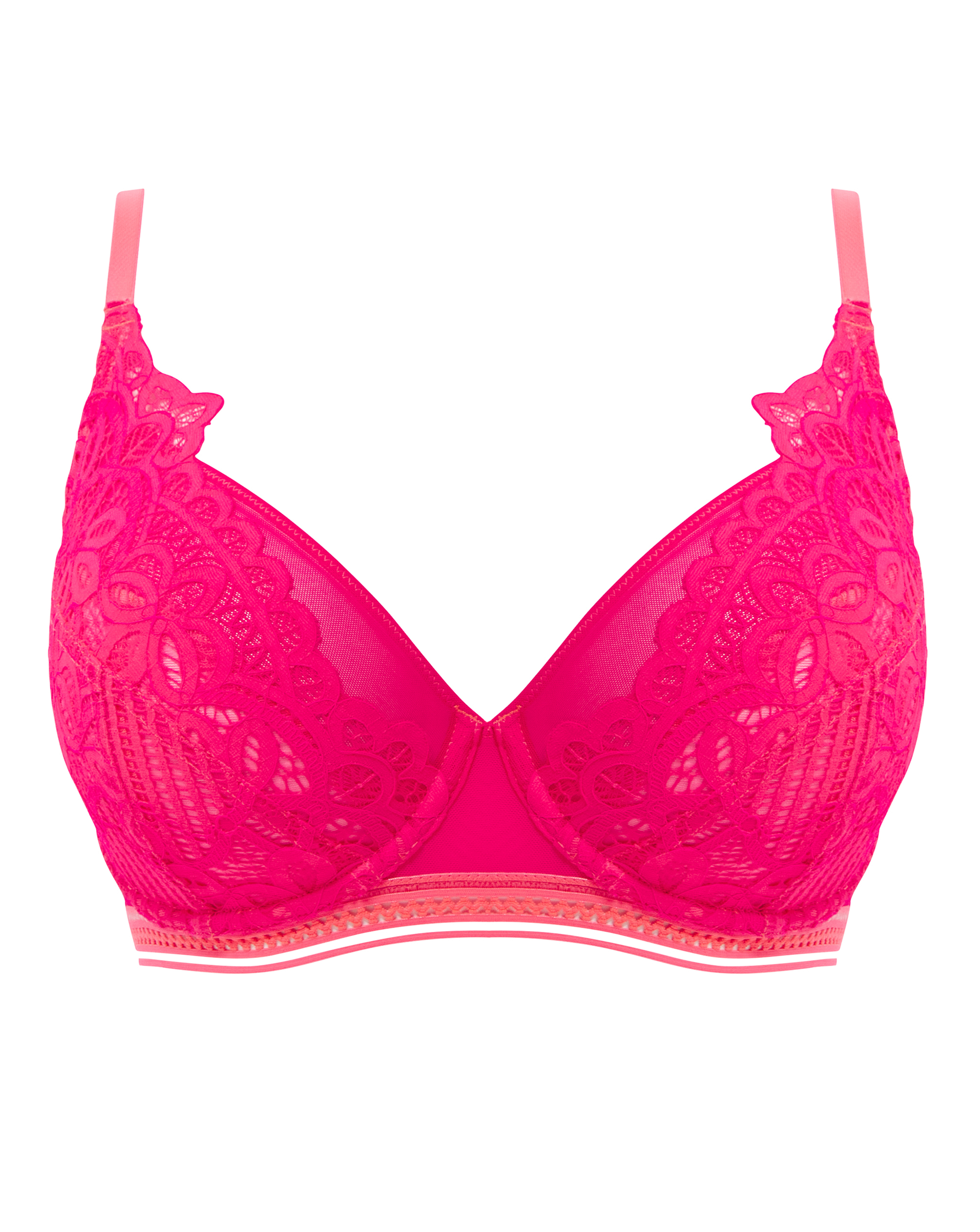 Figleaves Harper Geometric Lace Bra