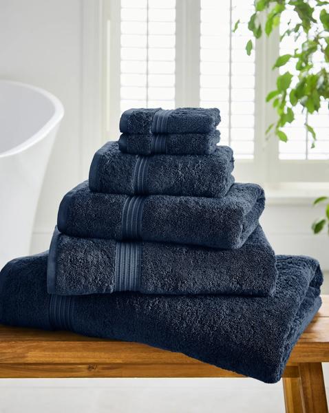 Egyptian Cotton 600GSM Towel - Midnight