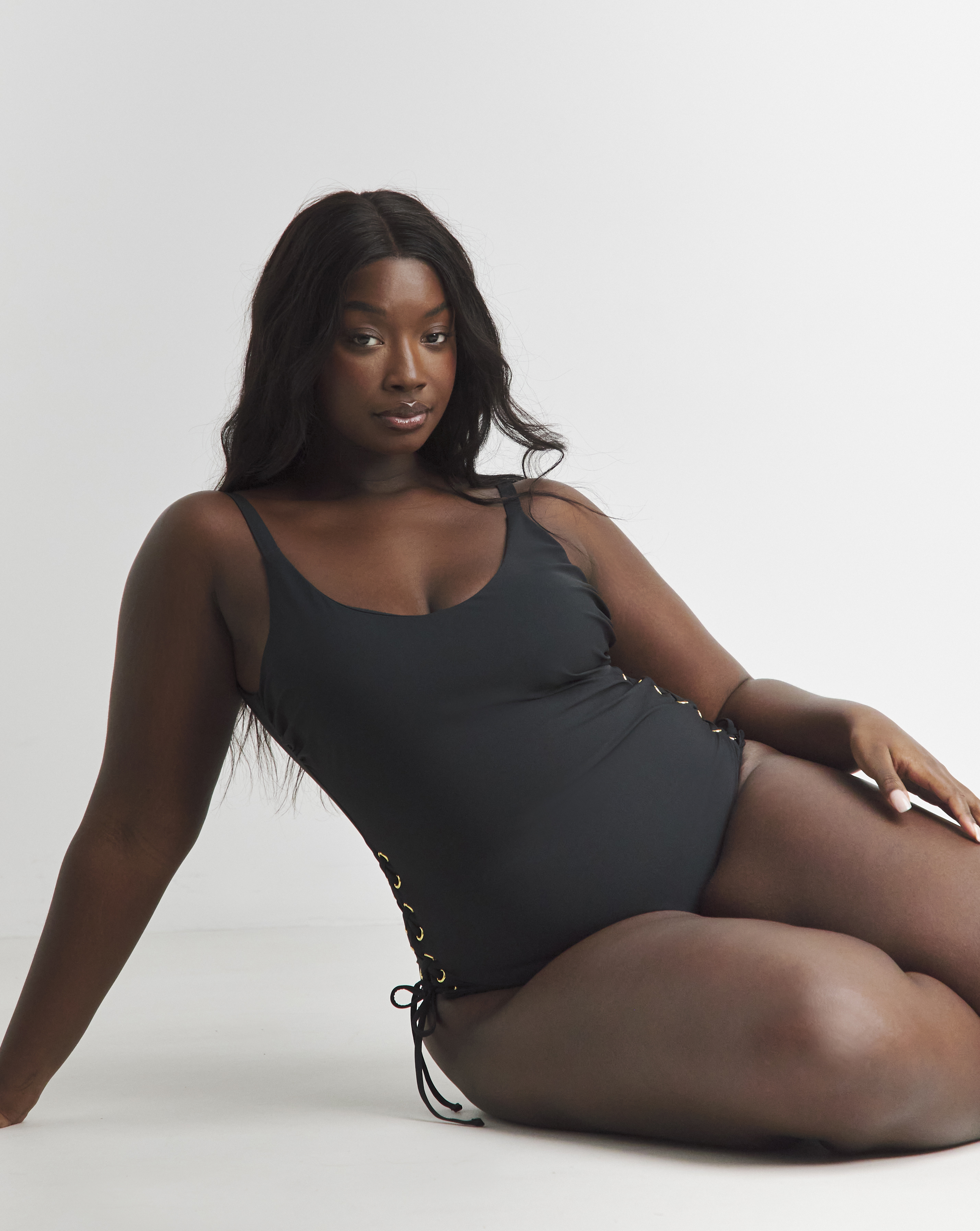 Plunge Contour Swimsuit