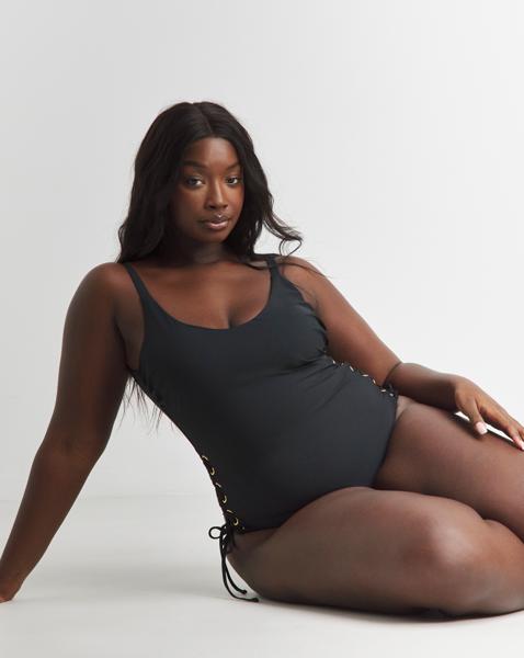 Plunge Contour Swimsuit