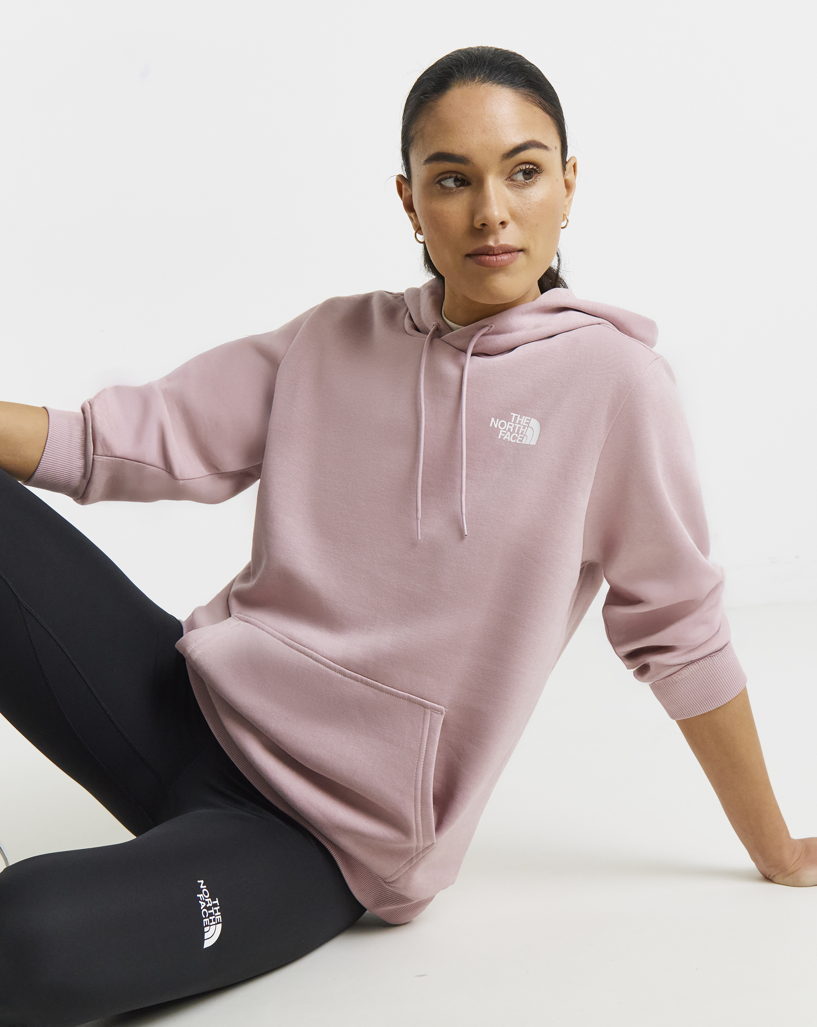 The North Face Women's Pink Simple Dome Hoodie 2XL