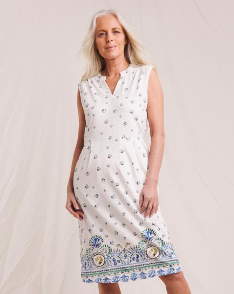 Julipa Pure Cotton Printed Shift Dress