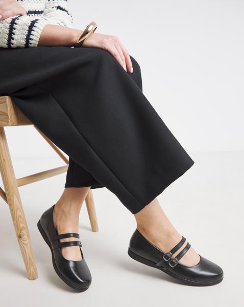 Classic Mary Jane W Two Straps Ex Wide