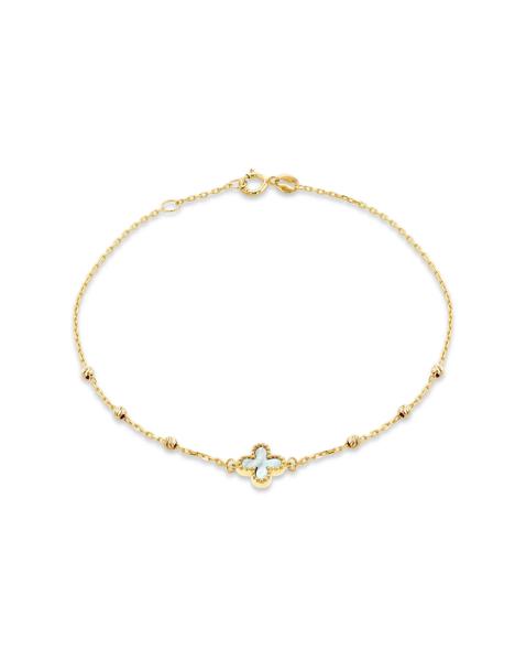 9ct Yellow Gold Mother of Pearl Bracelet