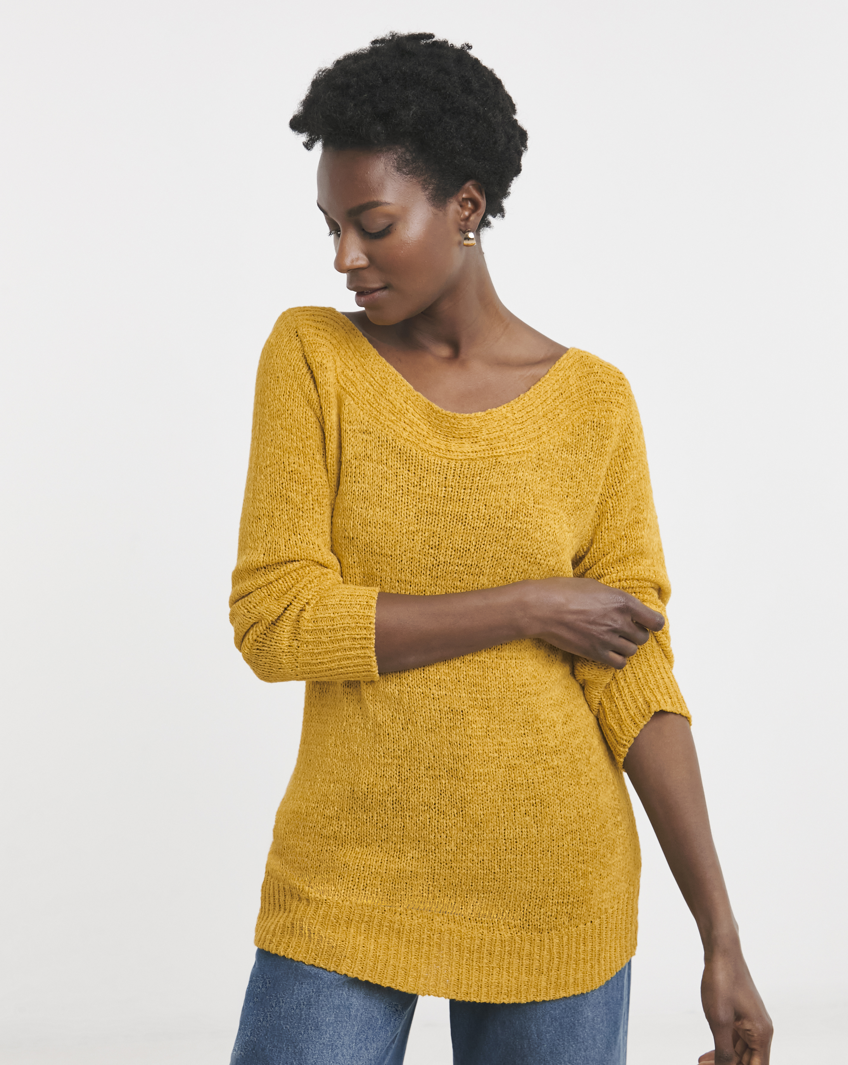TAPE YARN TUNIC