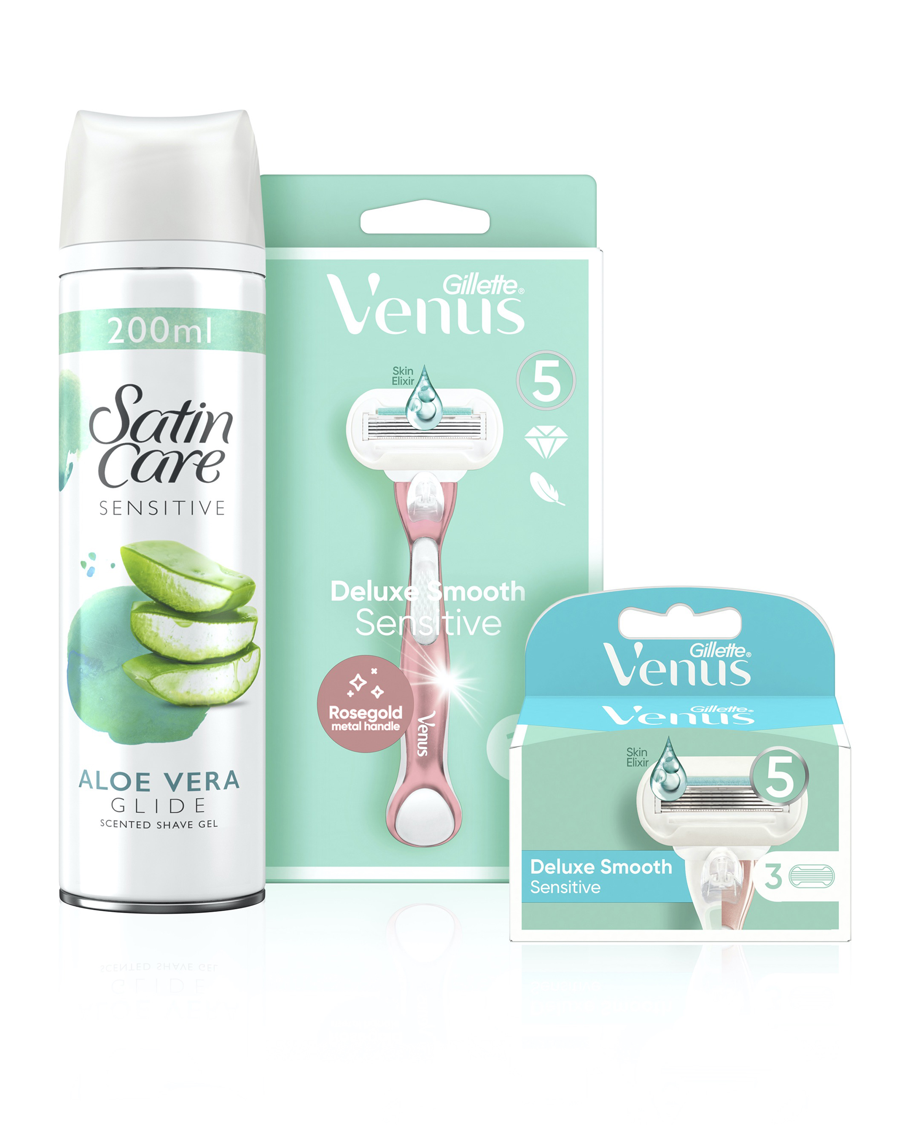 Venus Deluxe Smooth Sensitive Collection