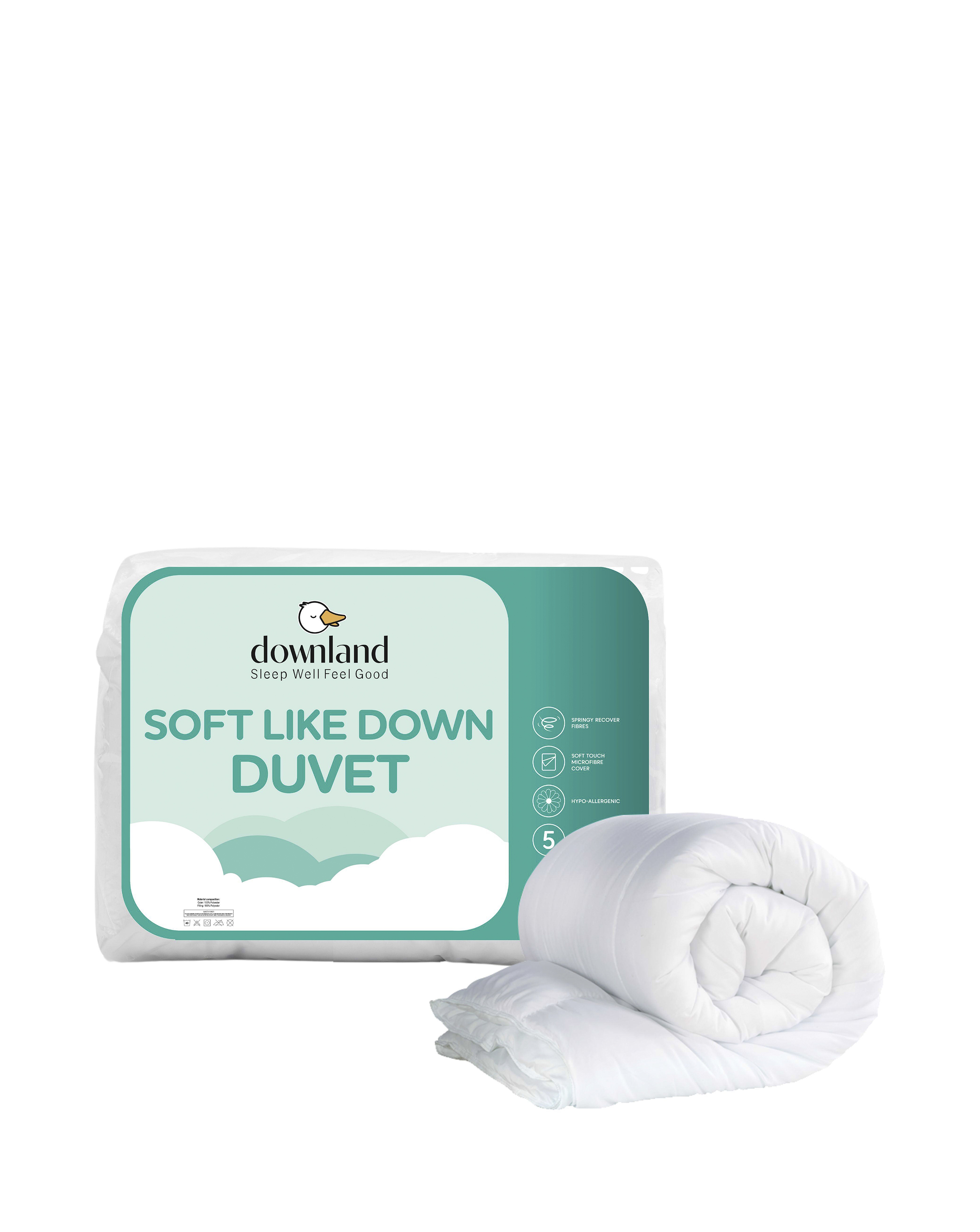 Downland Soft Like Down 10.5 Tog Duvet