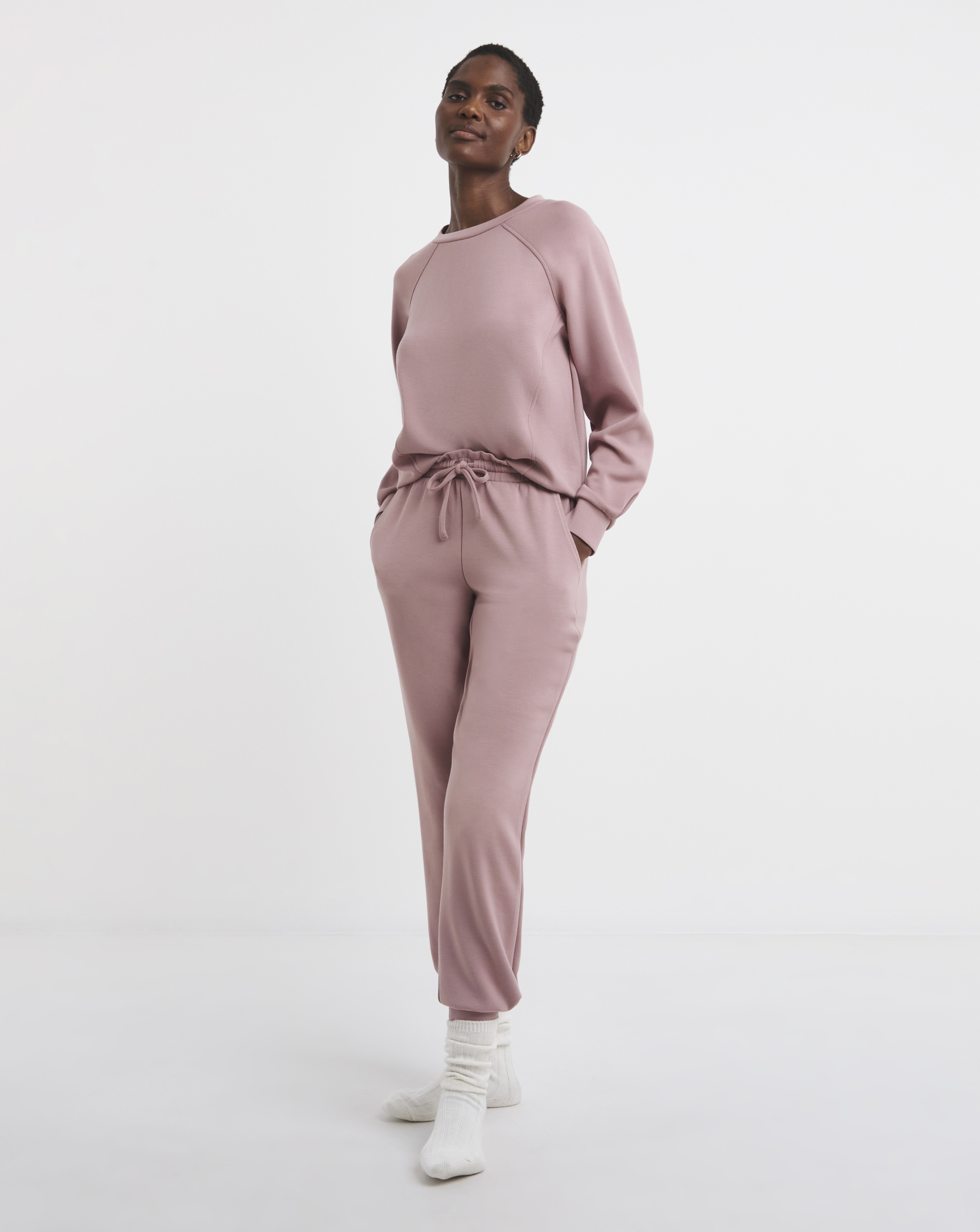 Premium Lounge Set Blush Marl
