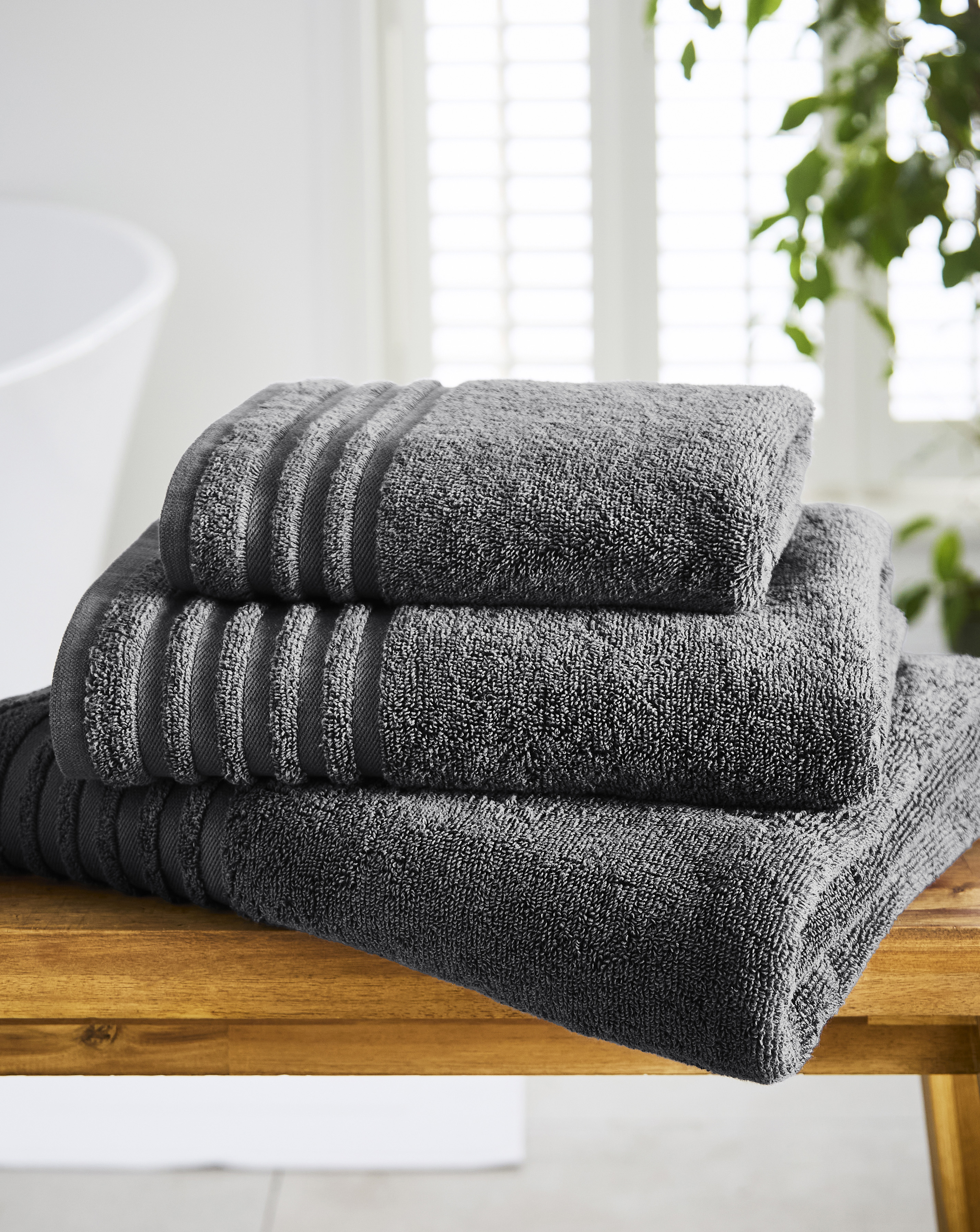 Soft Snuggle 400GSM Towel - Gunmetal