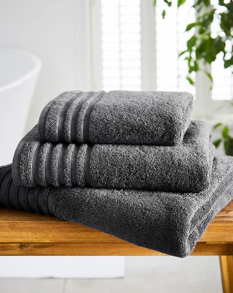 Soft Snuggle 400GSM Towel - Gunmetal