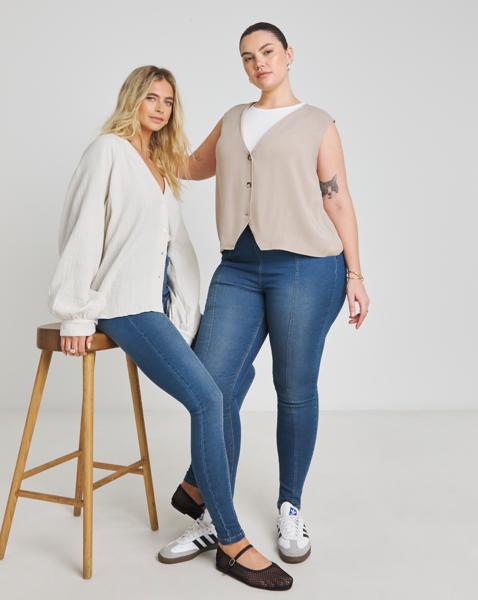 Simply Be Seamed Skinny Jeggings