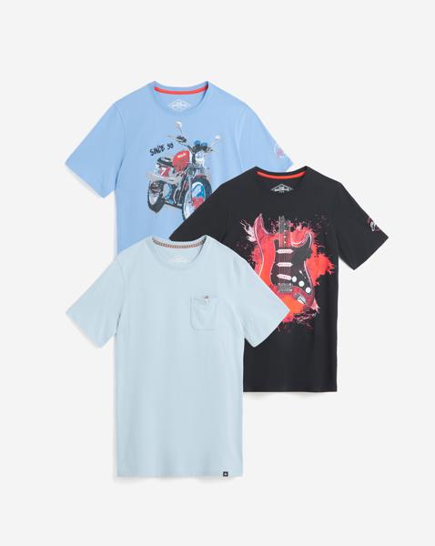 Joe Browns 3 Pack Graphic T-Shirts
