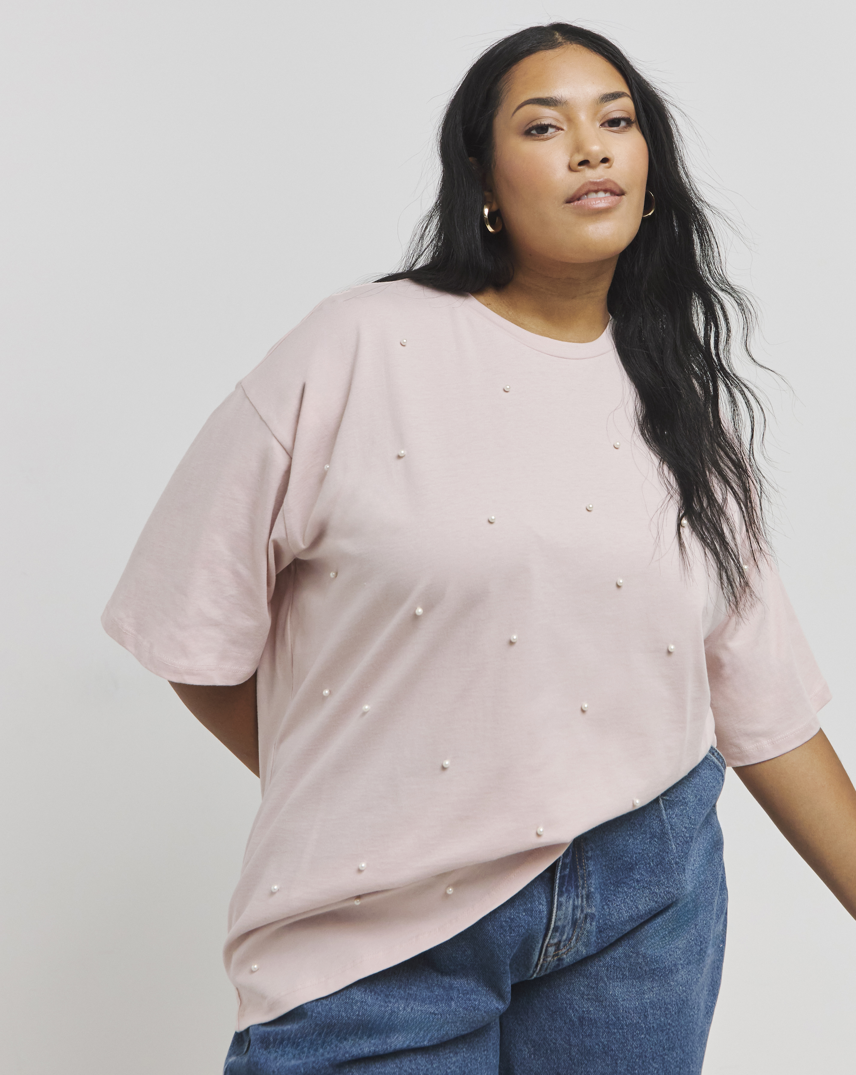 Pearl Embellished T-Shirt