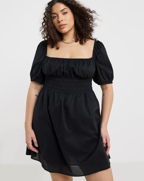 Simply Be - Women's Tommy Jeans Cotton Mini Dress - Size S - Black - 100% Cotton