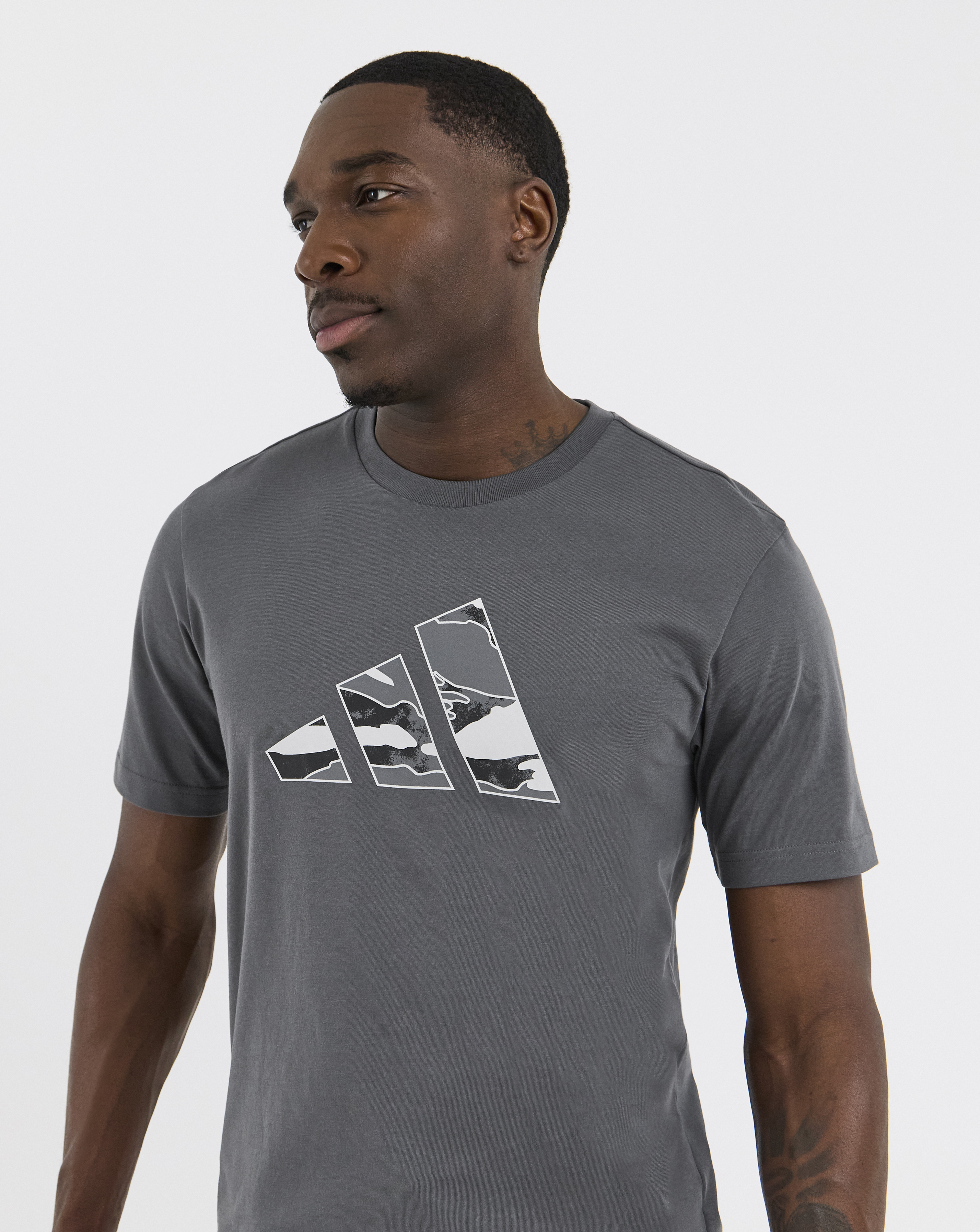 adidas Camo Logo T-Shirt