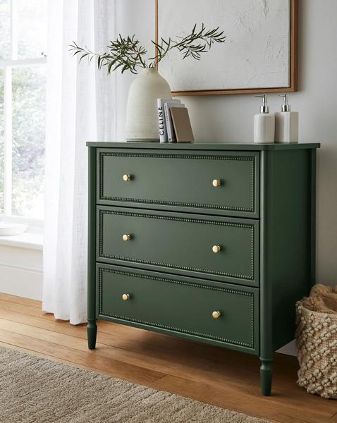 Darcy Bobbin Trim Small Chest of Drawers