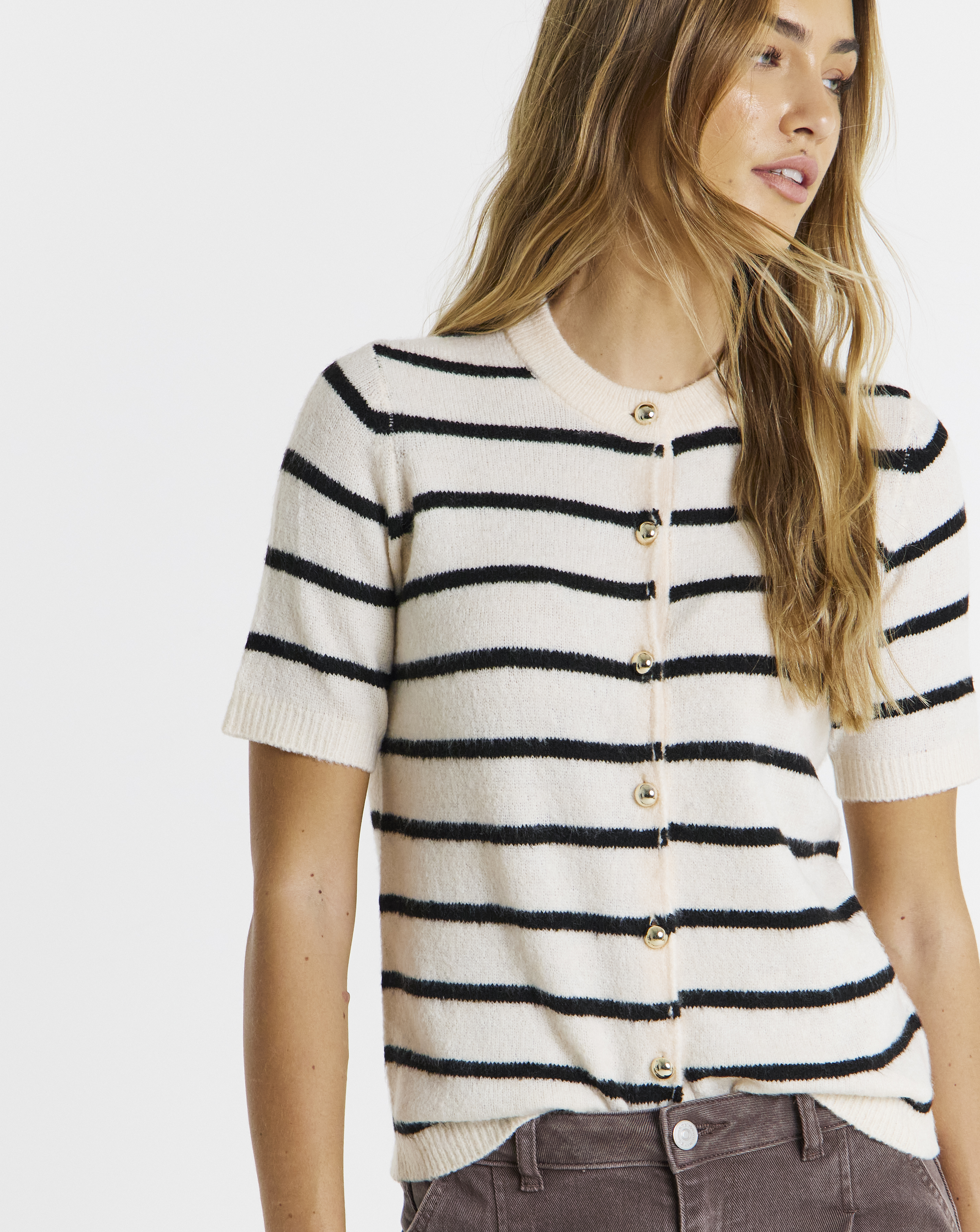 Simply Be Short Sleeve Cardigan