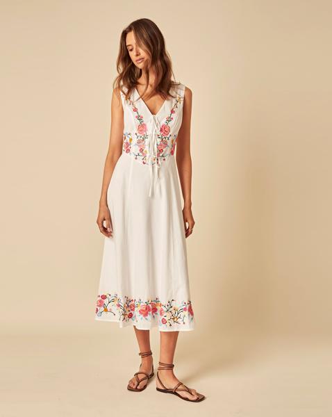 Nobody's Child Terra Midi Dress