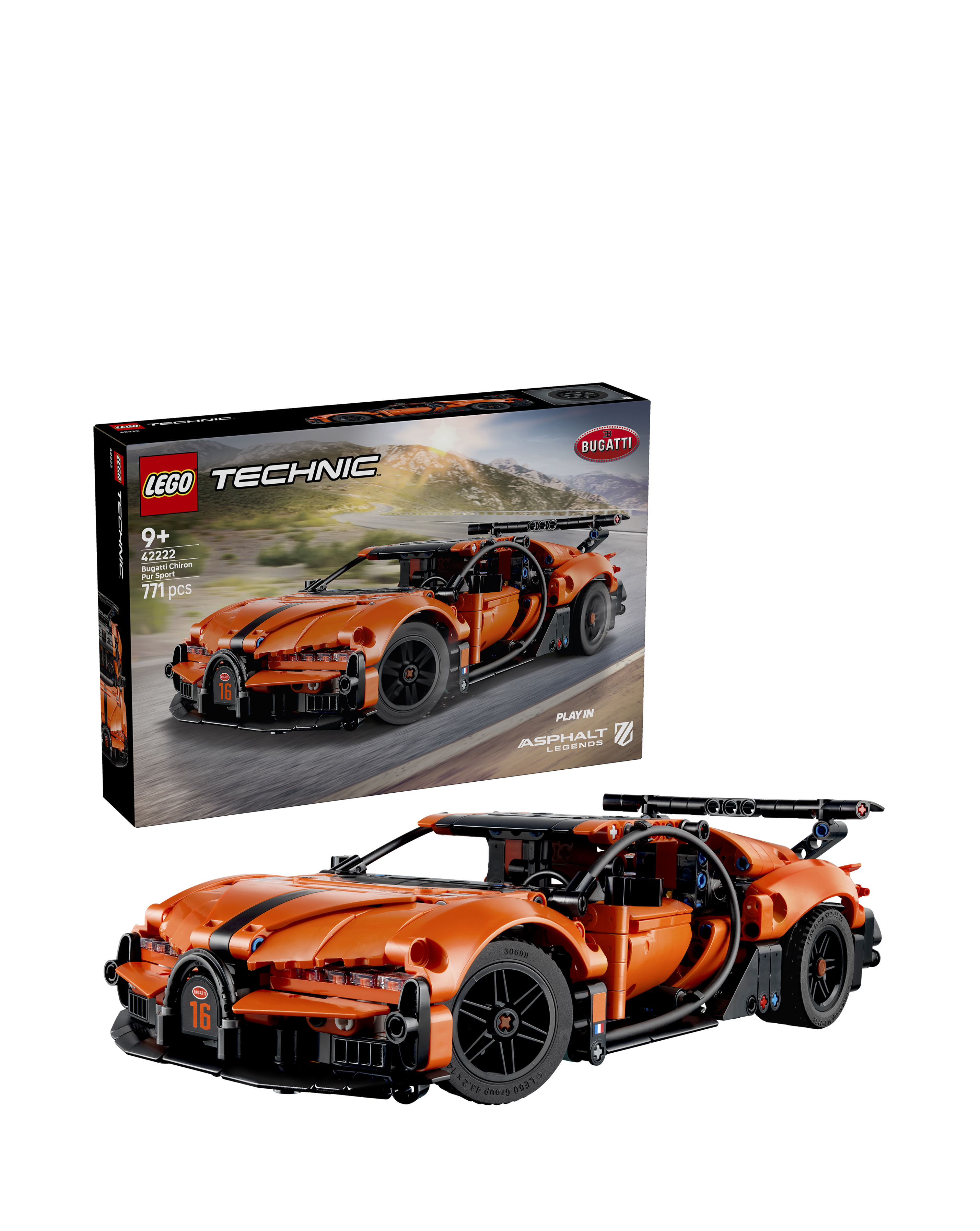 Lego Technic Bugatti Chiron Pur