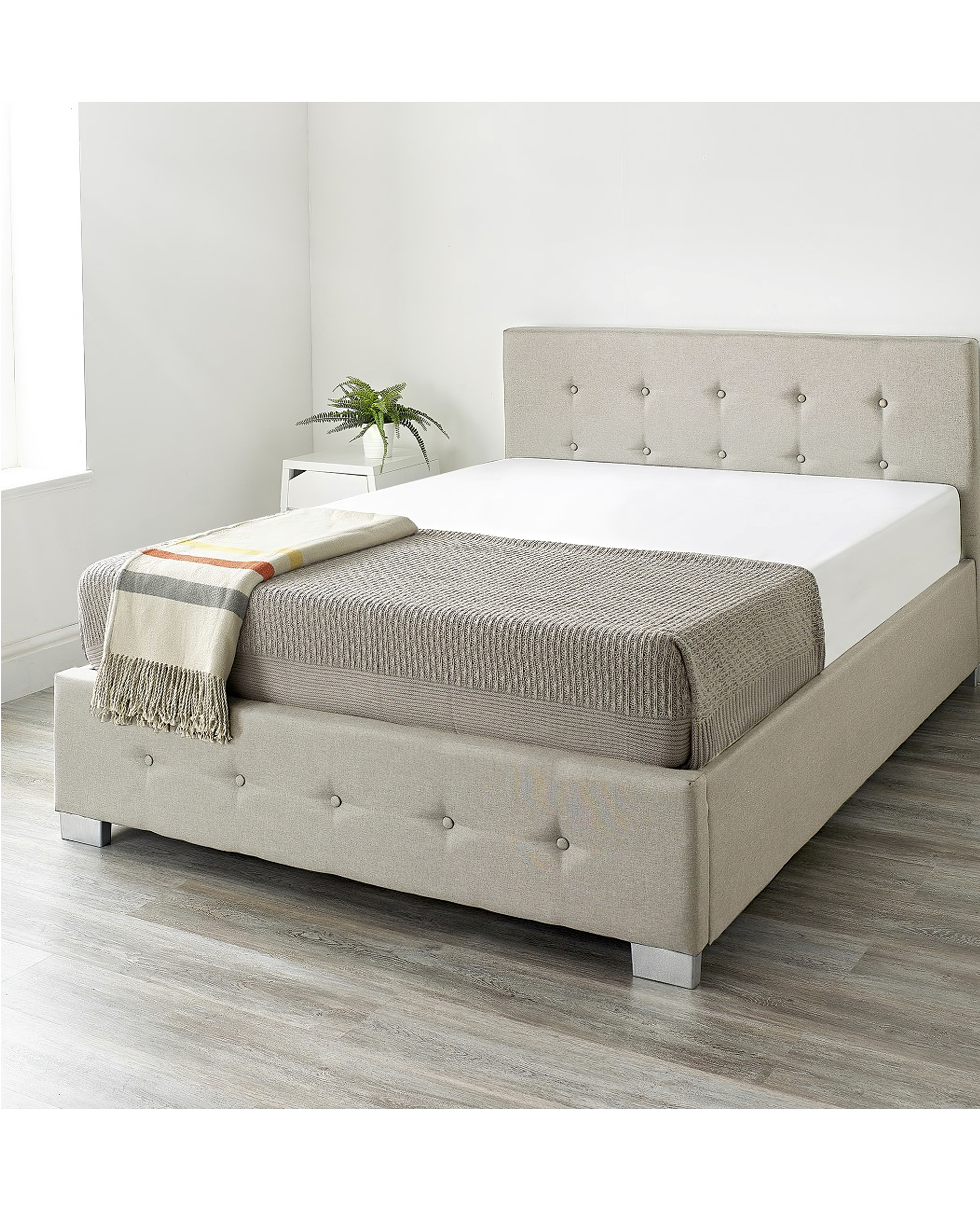 Aspire KINGSIZE Bed Frame - Natural