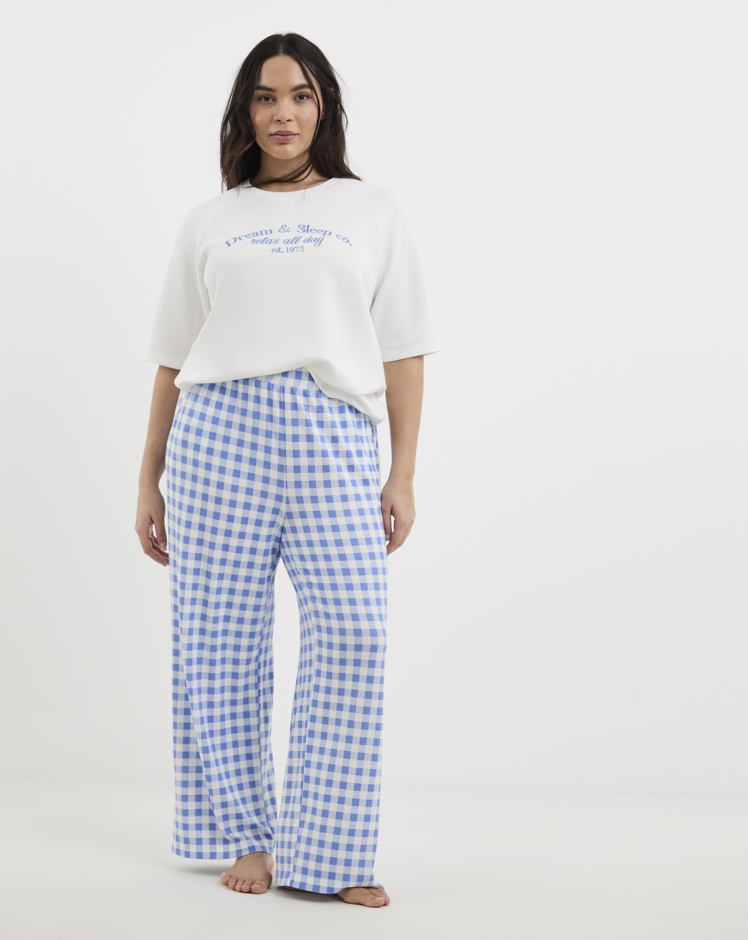 Pretty Secrets Gingham Lounge Set