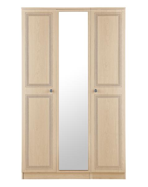 Richmond 3 Door Mirrored Wardrobe