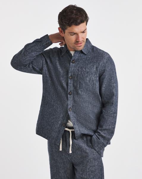 Barbour Stillwater Linen Blend Overshirt