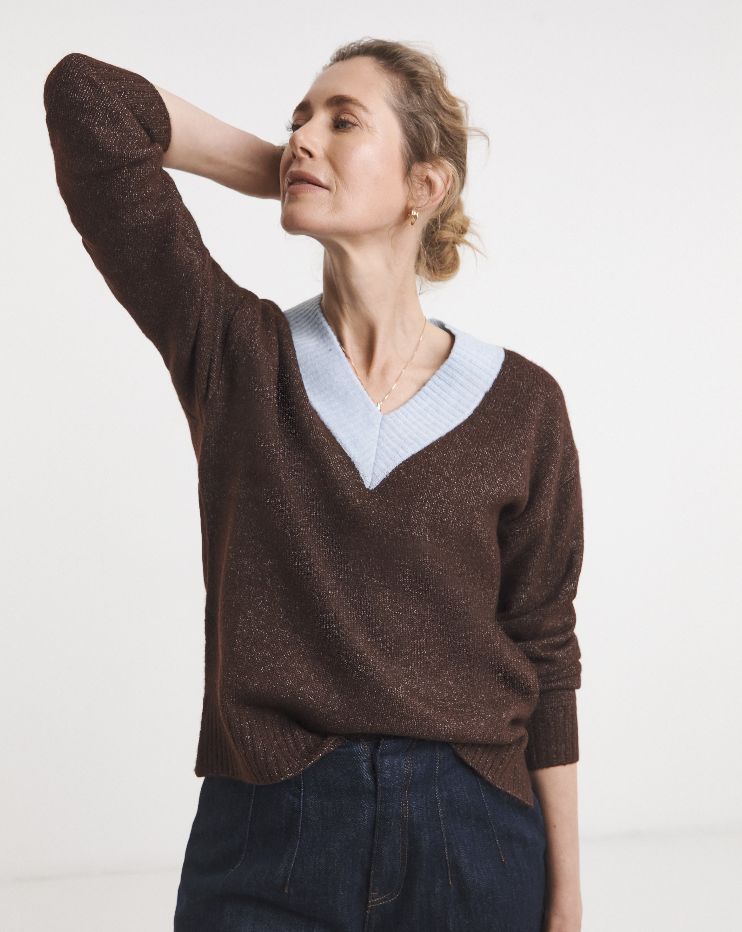 V Neck Jumper