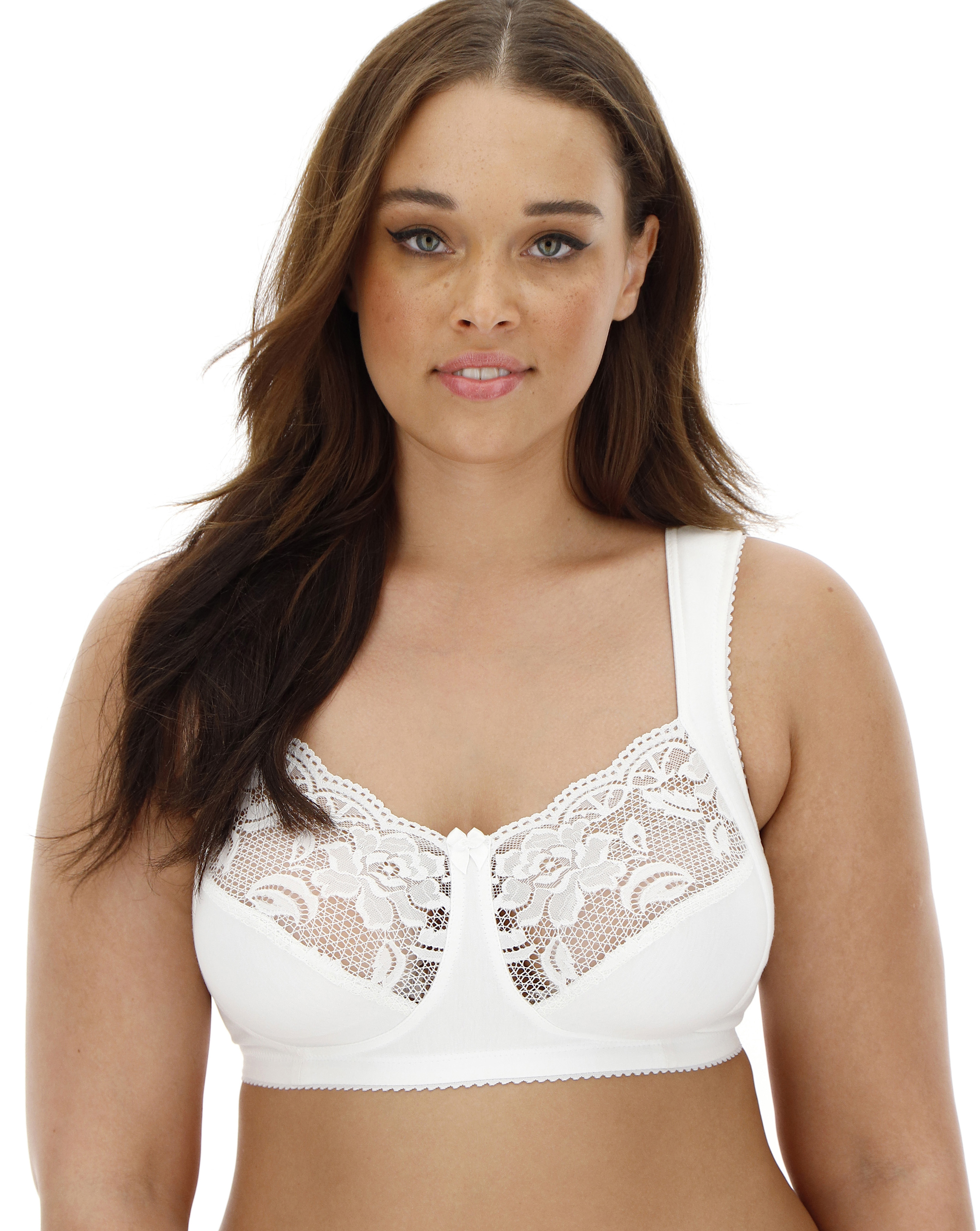 Miss Mary Of Sweden Women's White Miss Mary Lovely Lace Bra