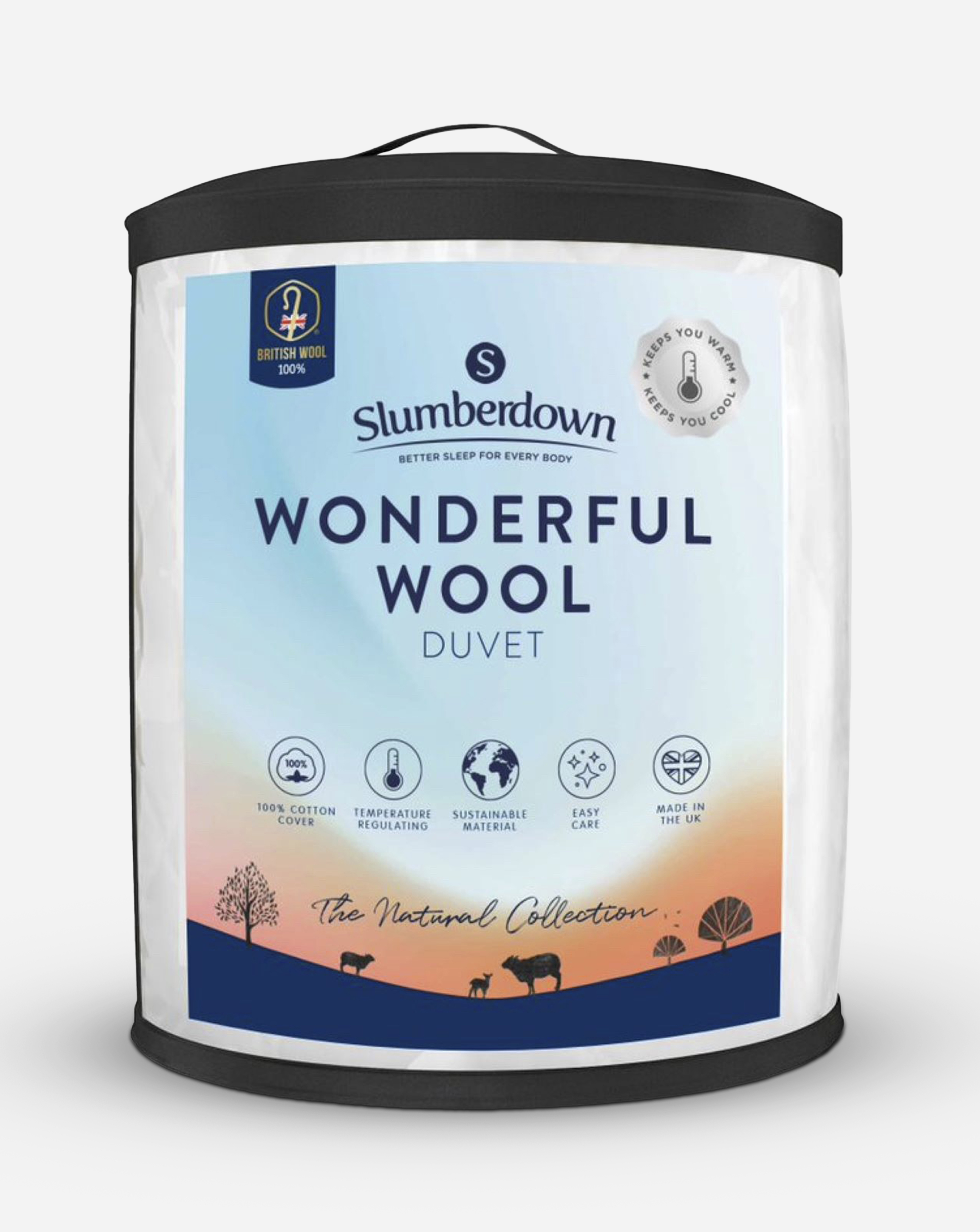 Slumberdown Wonderful Wool Medium Duvet