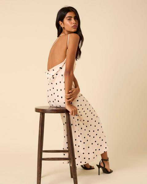 Nobodys Child Pia Spot Midi Dress