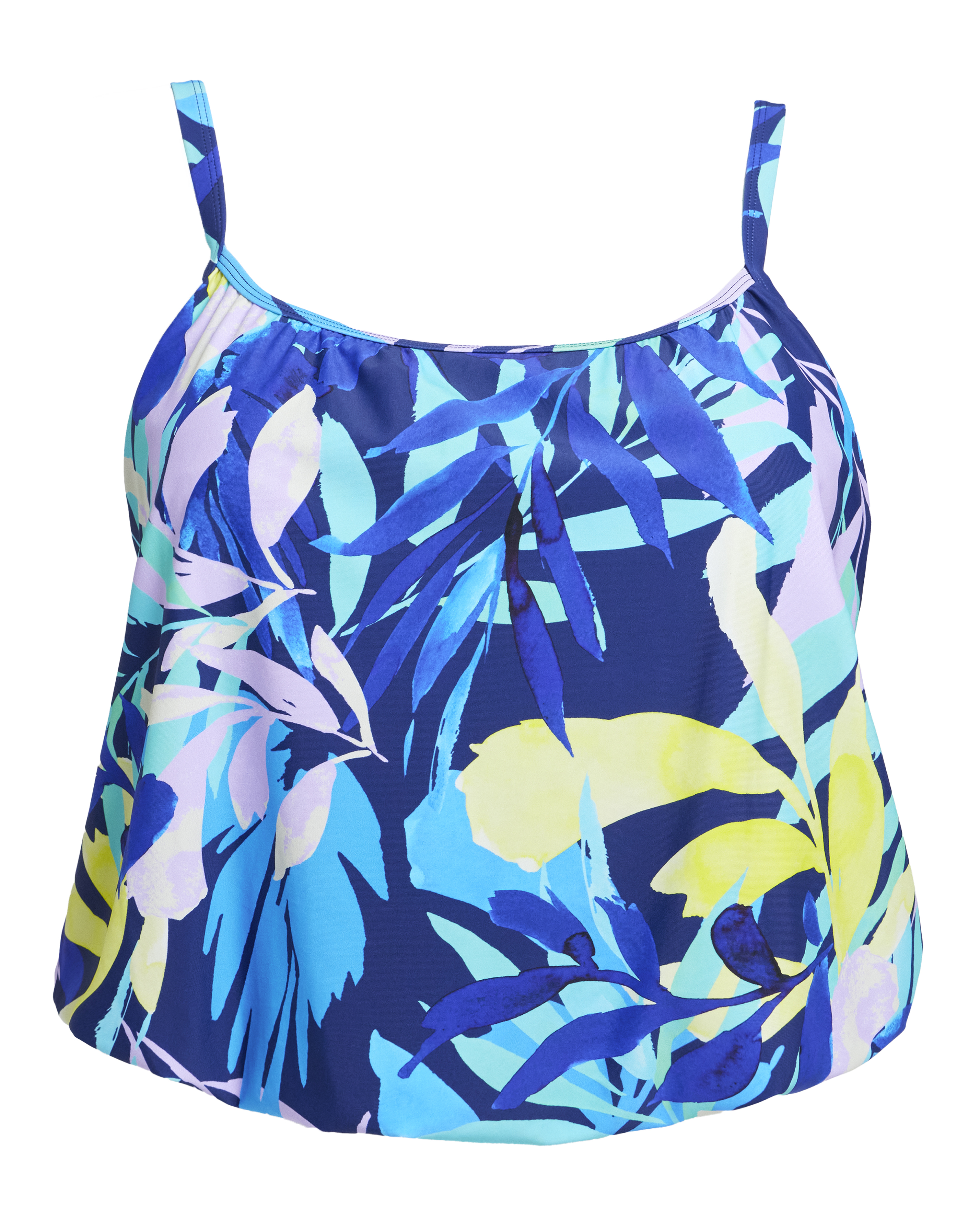 Leaf Mix And Match Blouson Top