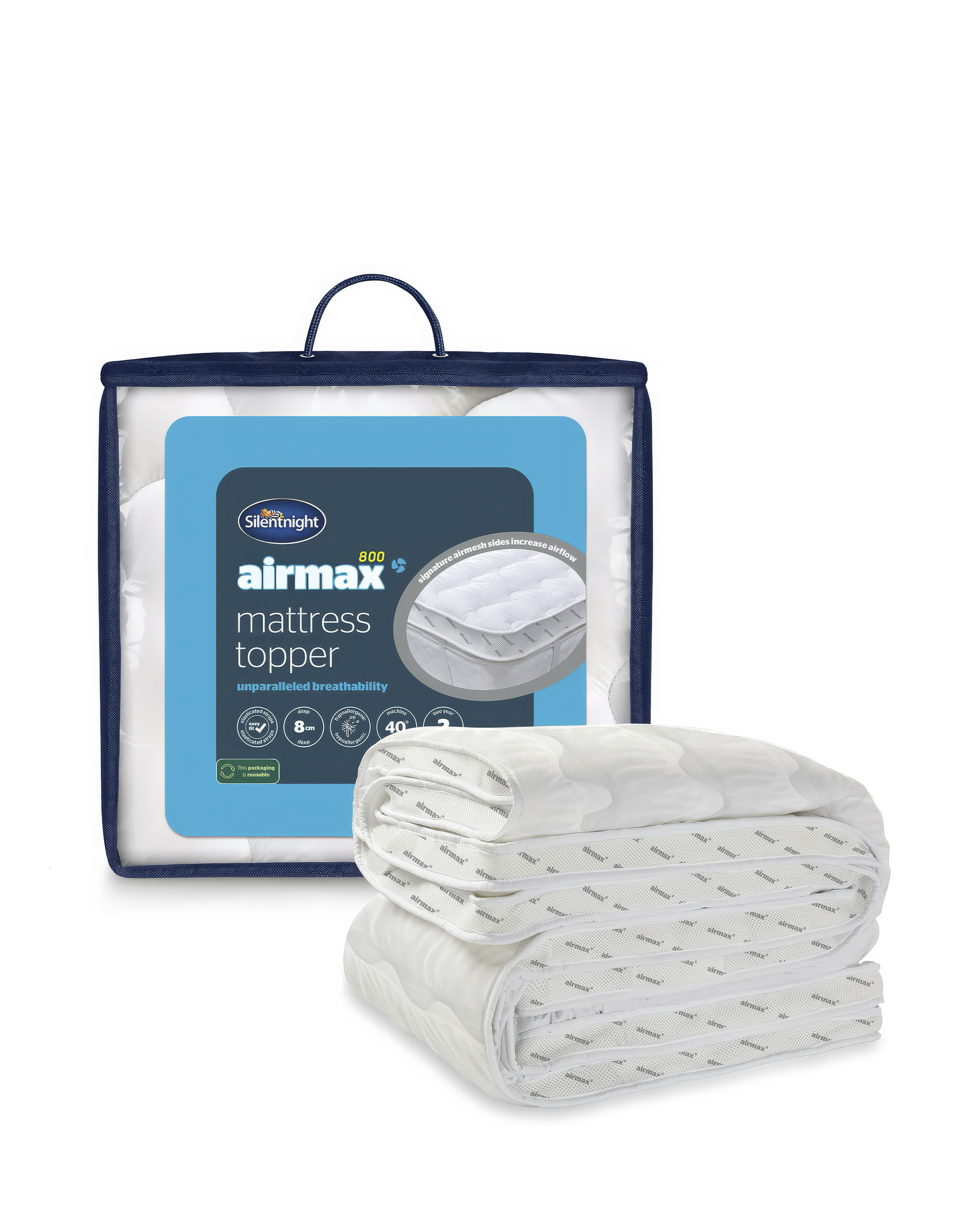 Silentnight Airmax 8cm Mattress Topper