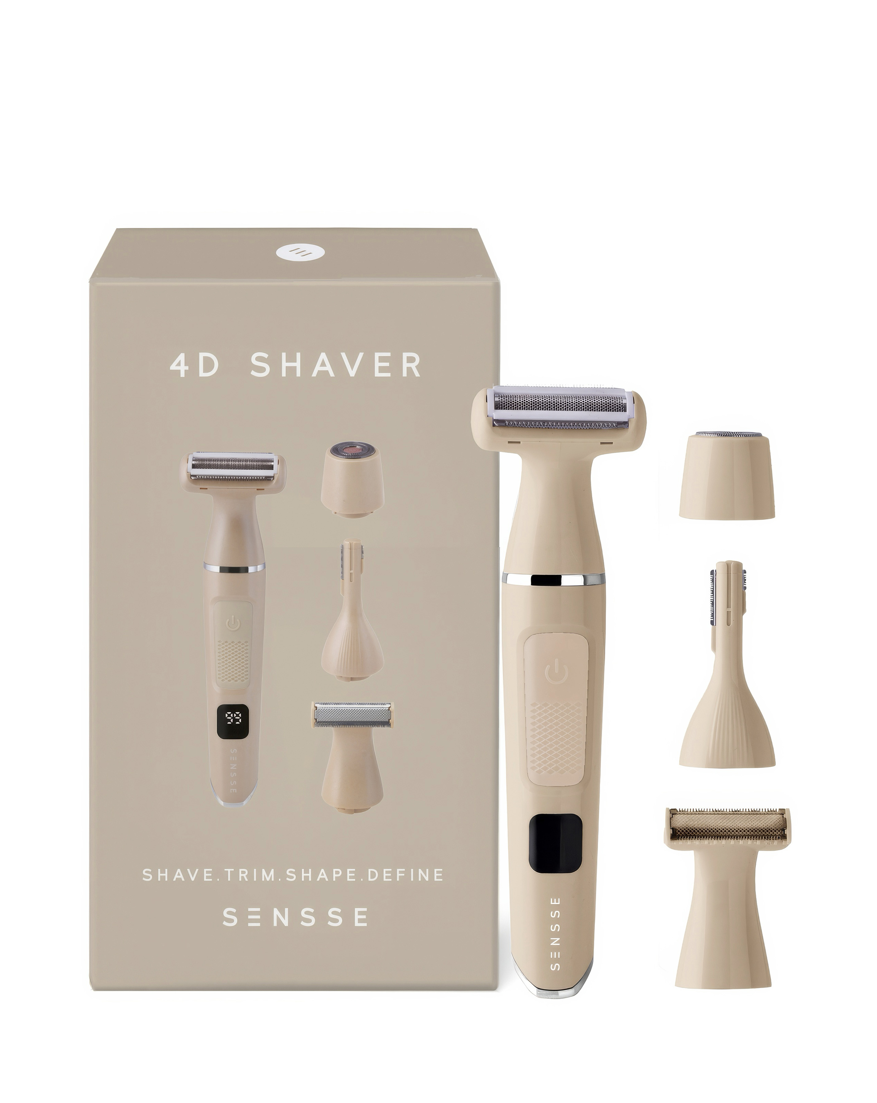 Sensse 4-in-1 Hair Removal Kit