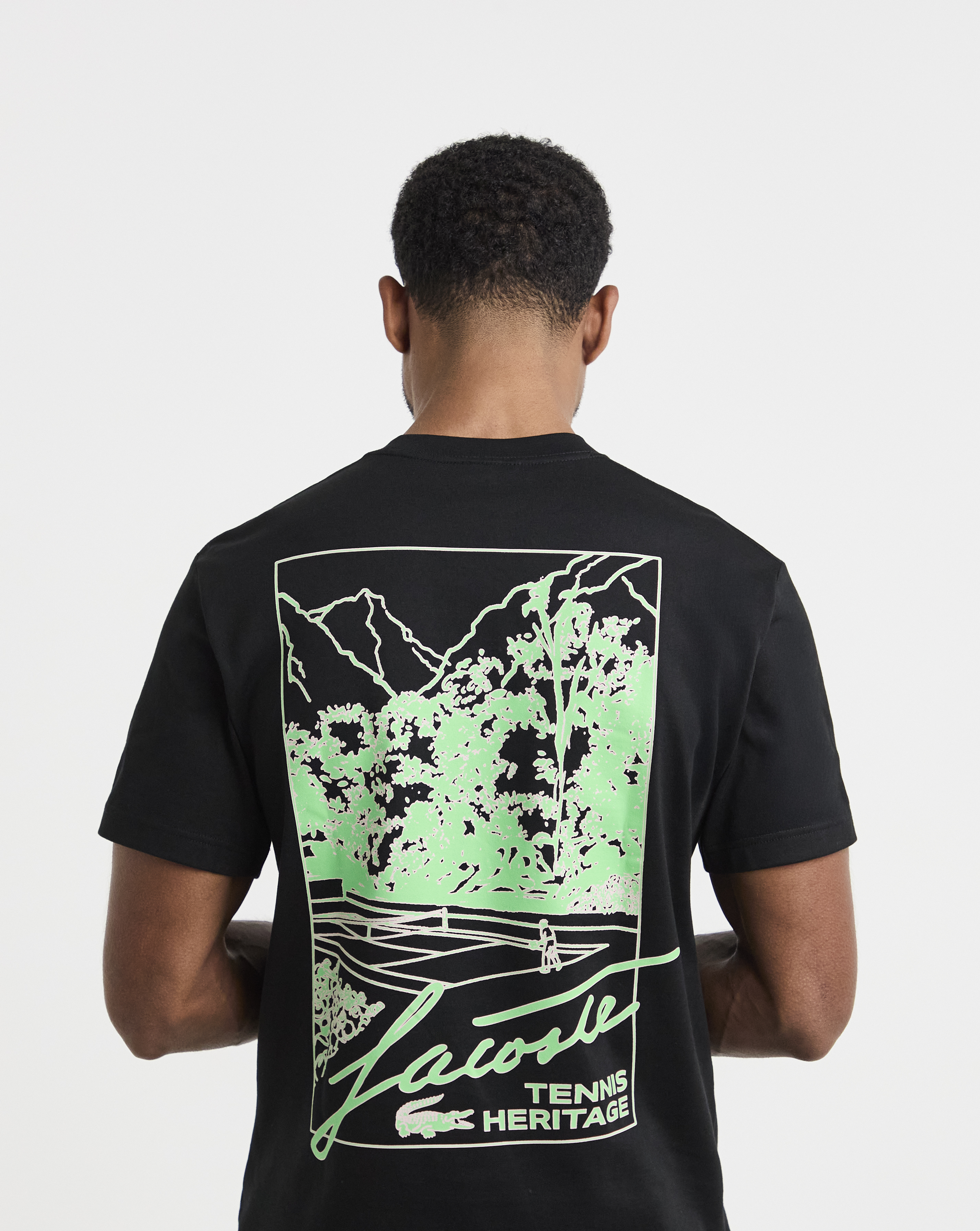 Lacoste Back Graphic T-Shirt