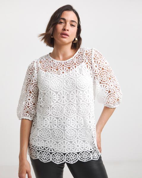 Joanna Hope Crochet Blouse