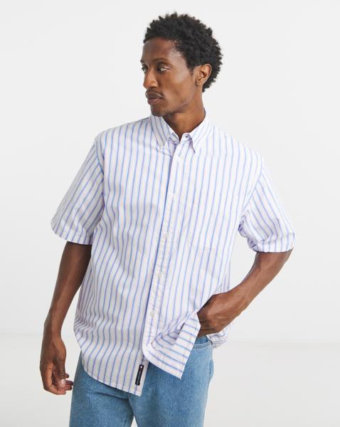 Tommy Jeans Short Sleeve Shirt - Ecru