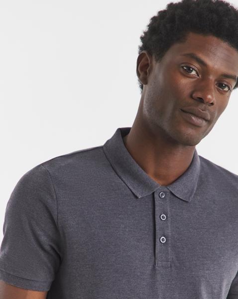 Pure Cotton Pique Polo Long