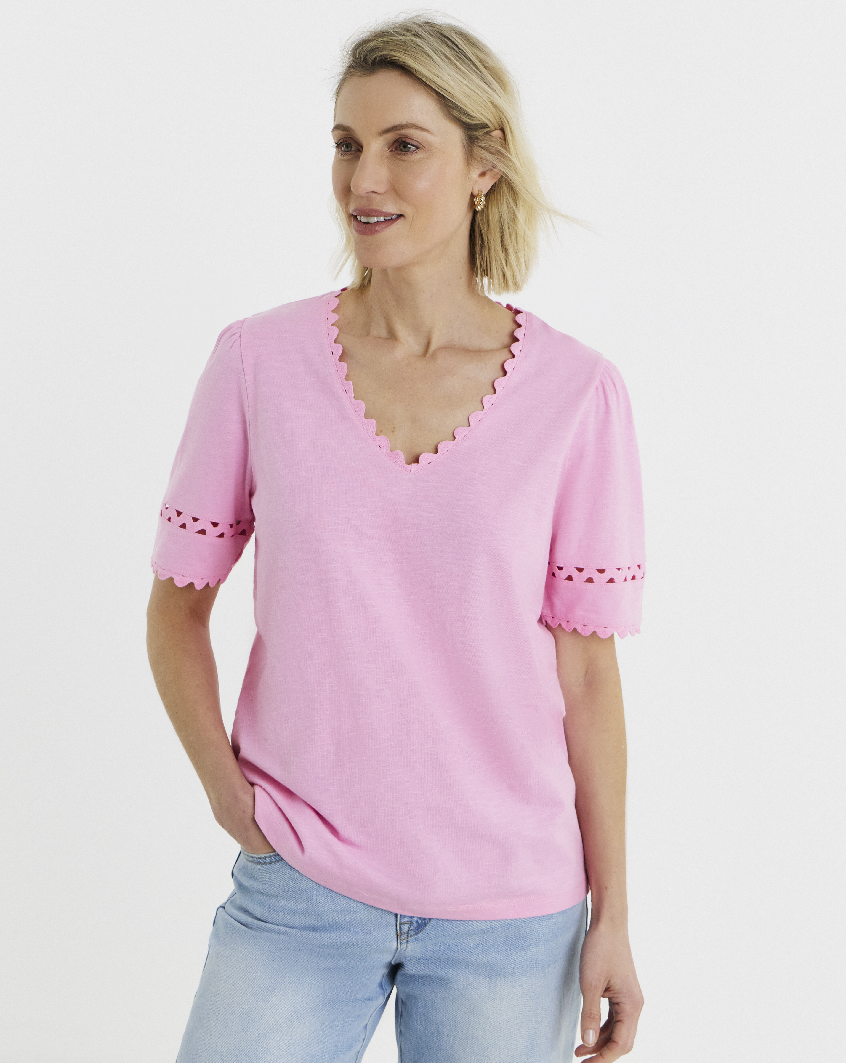 Ric Rac Trim Top