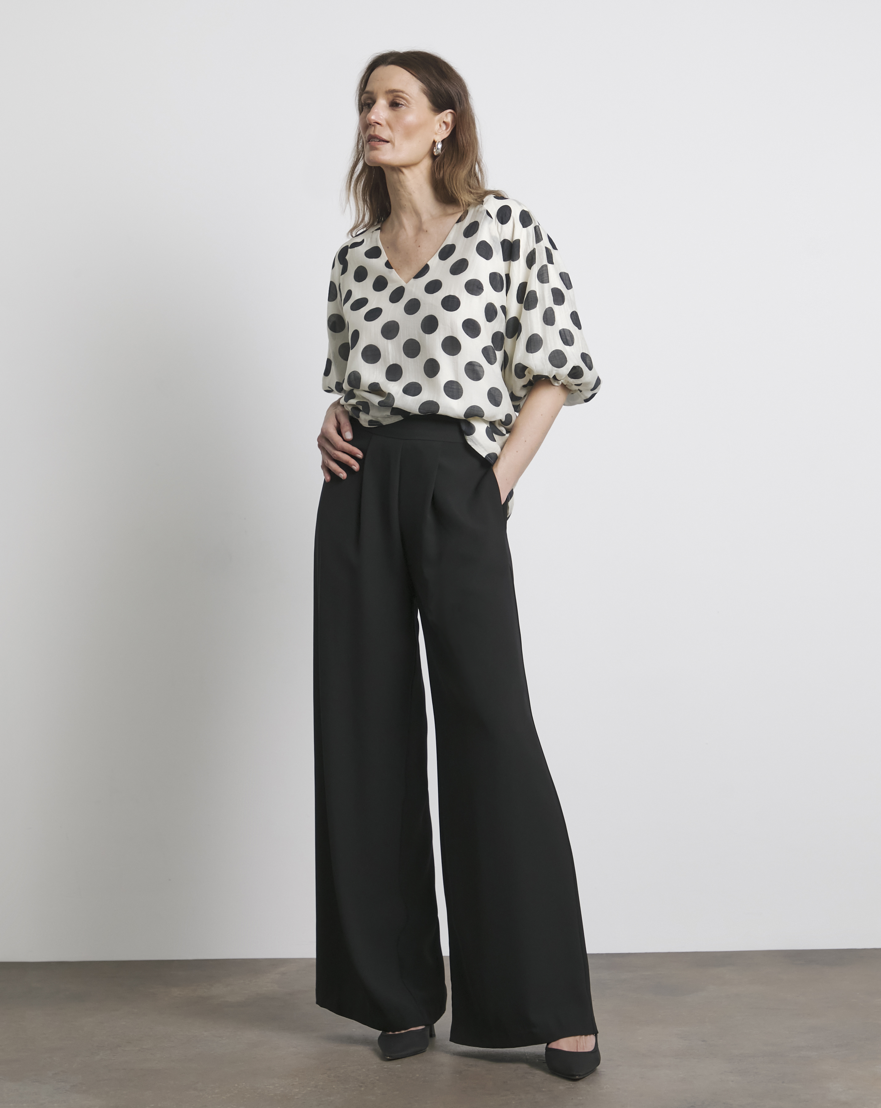 Joanna Hope Puff Sleeve Top