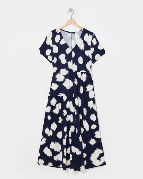 Soft Touch Asymmetric Maxi Dress