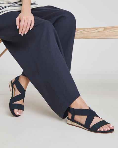 Low Wedge Espadrilles Wide