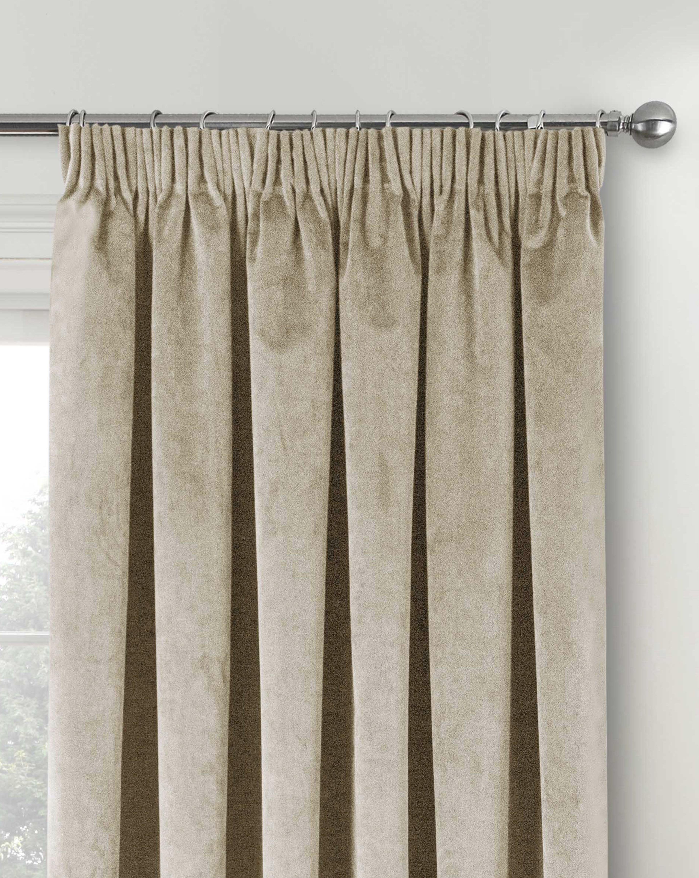 Oxford Velvet Curtain
