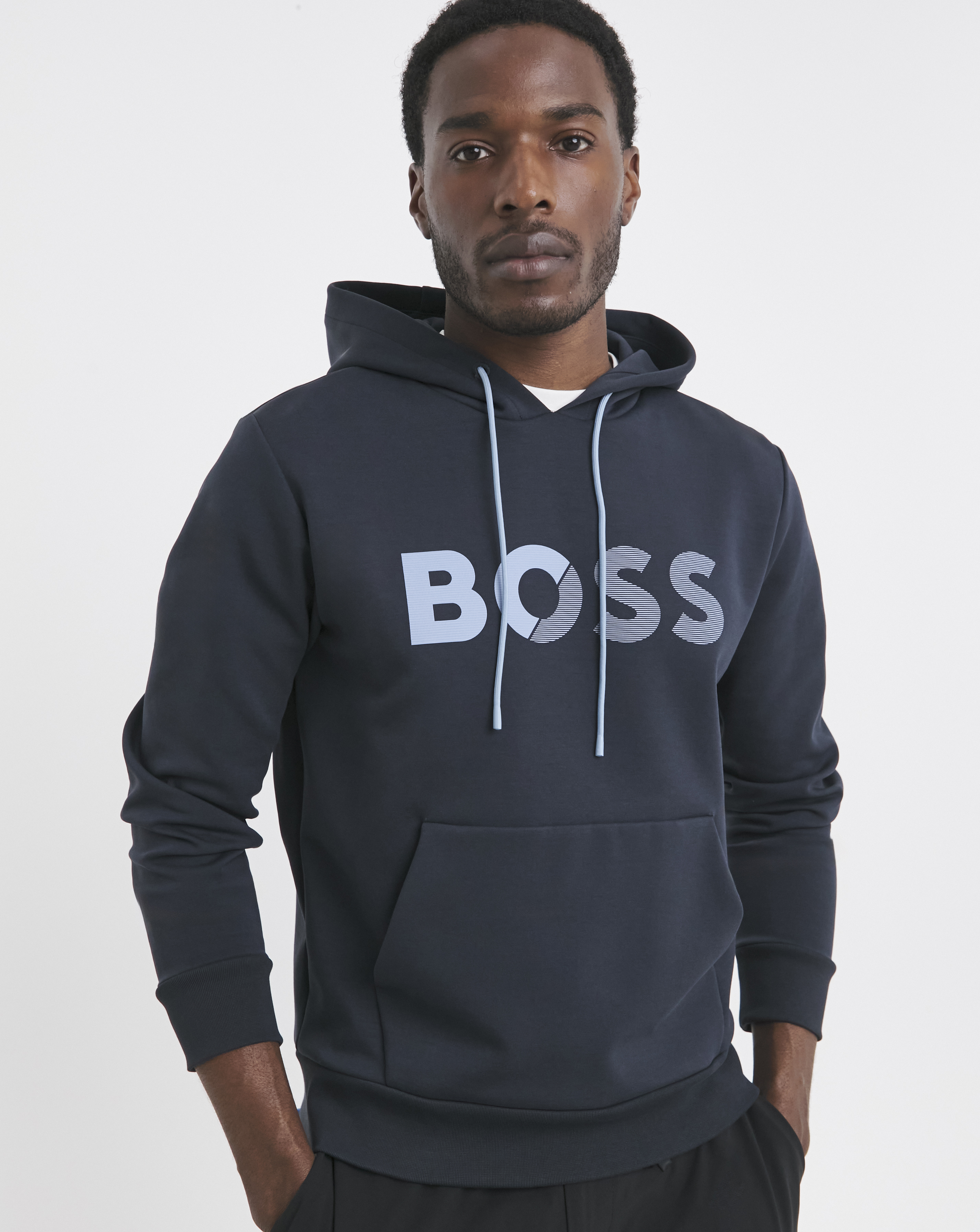 BOSS Tape Logo Hoodie