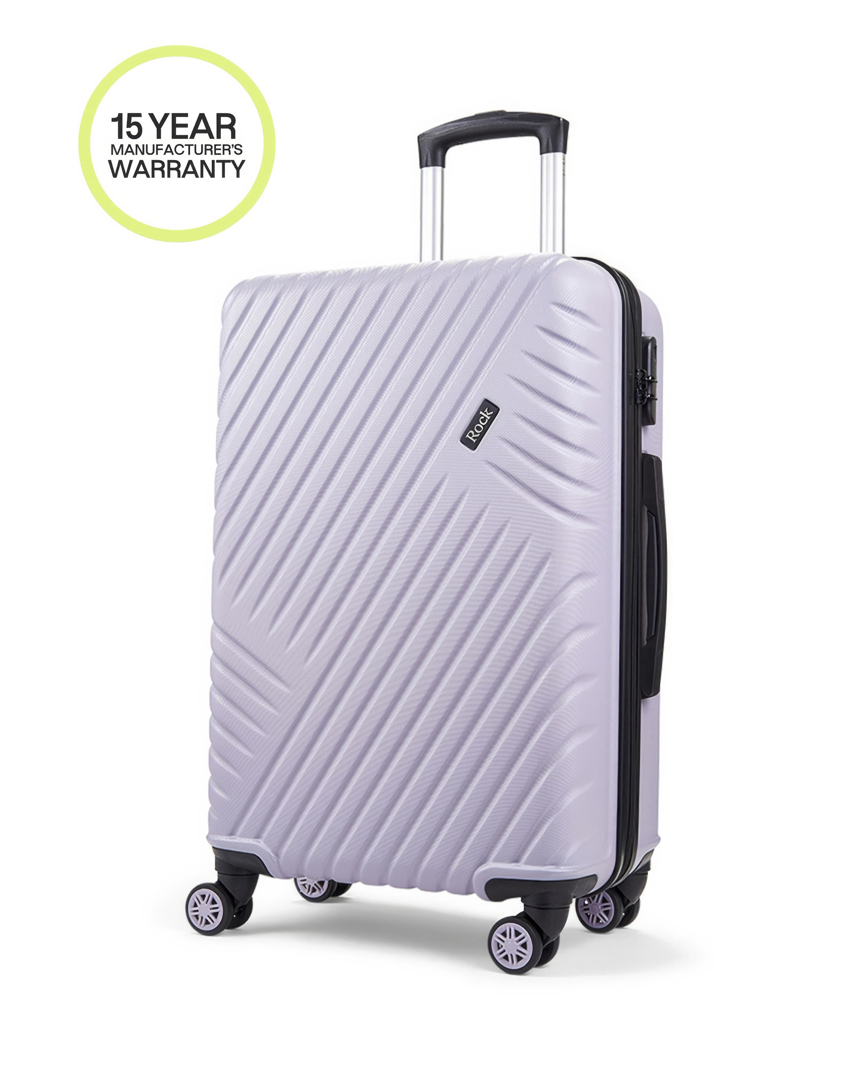 Rock Men's Purple Santiago Medium Suitcase