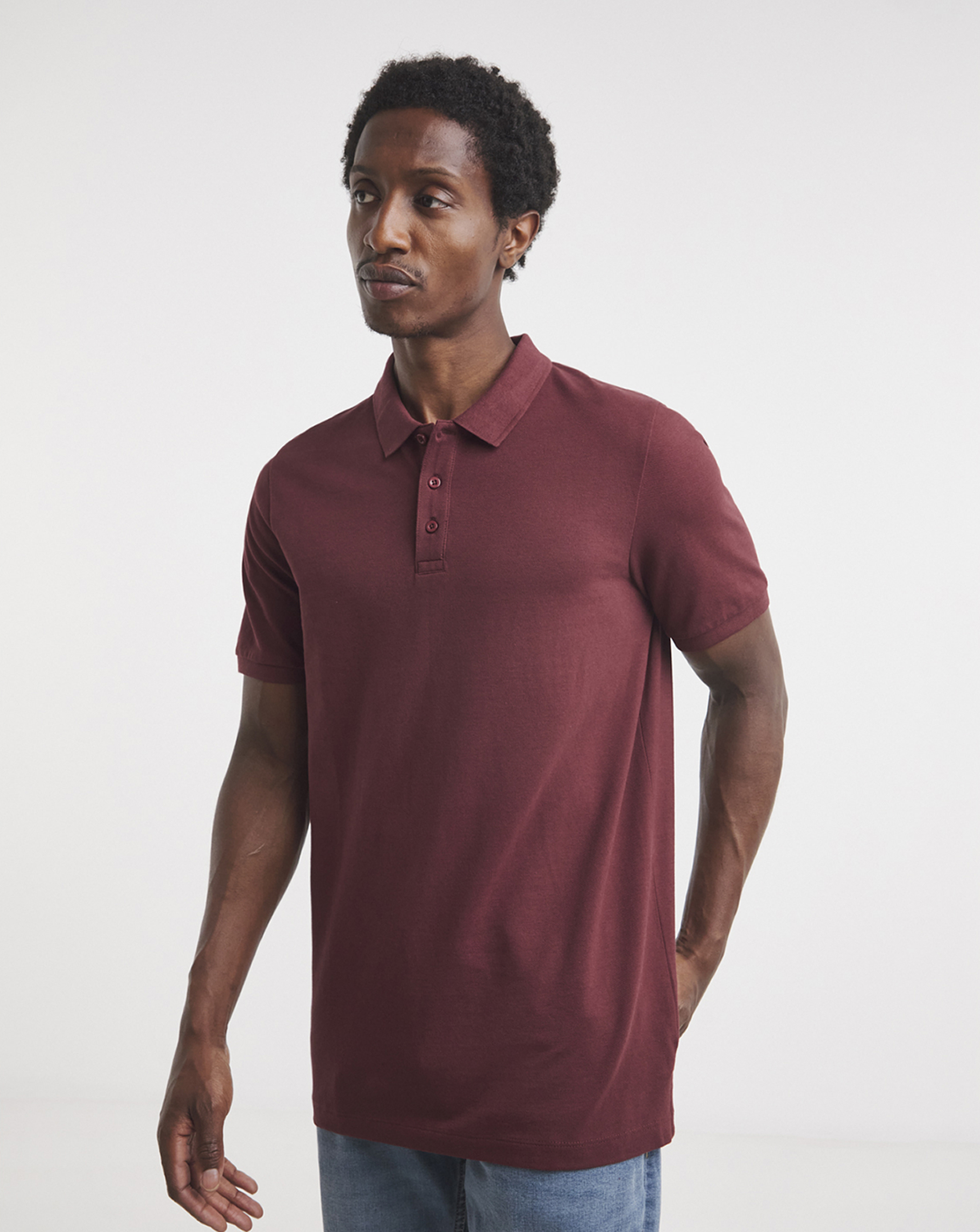 Pique Polo Long