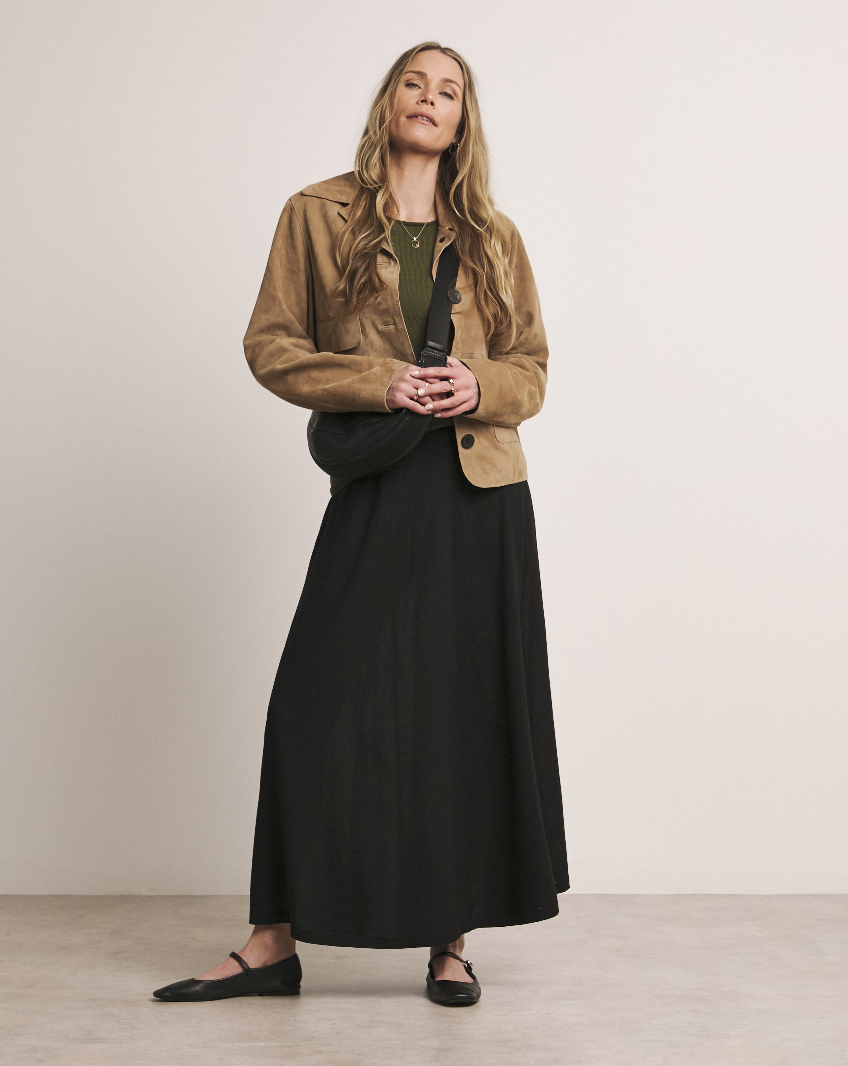 Anthology Seam Detail Maxi Skirt