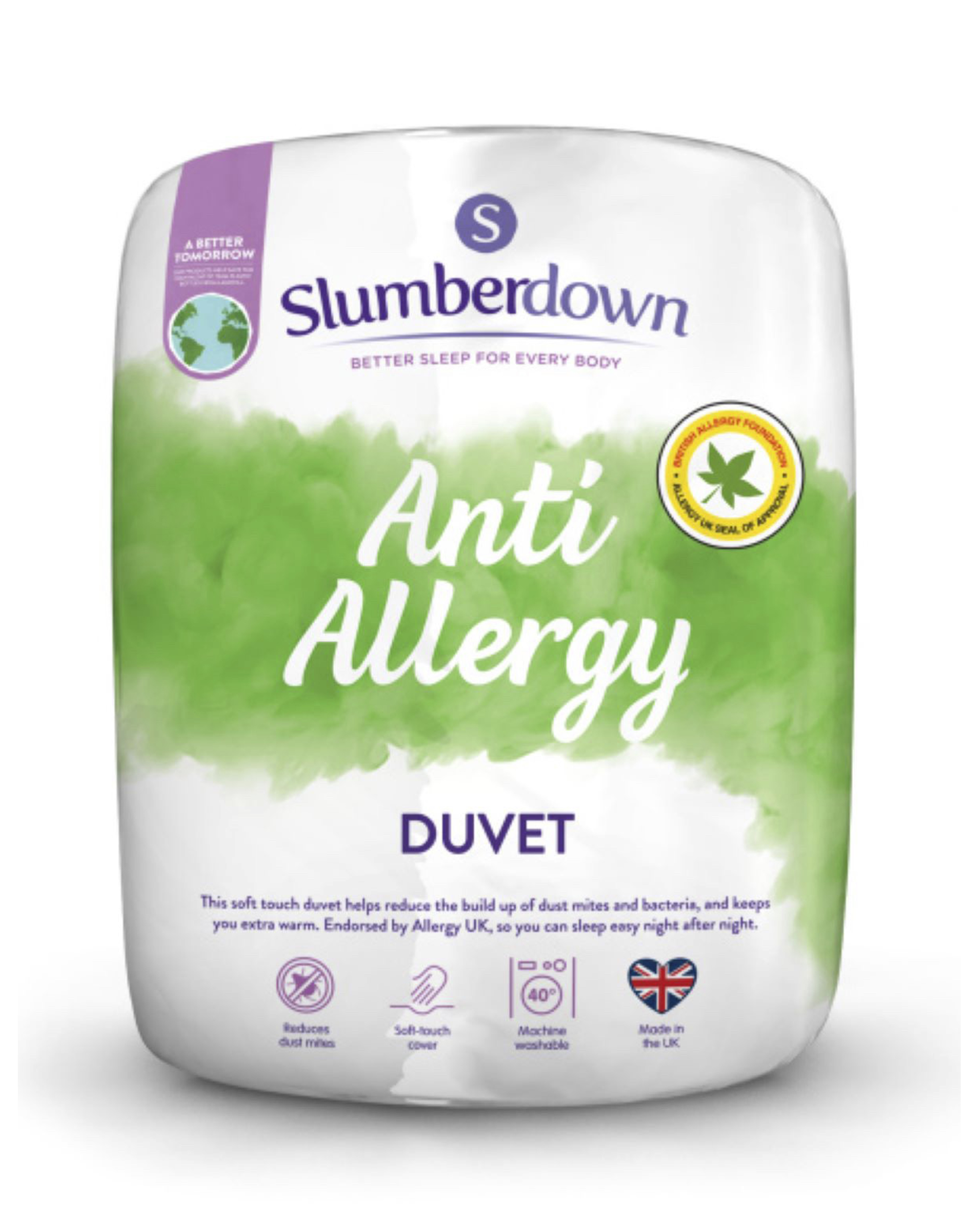 Slumberdown Anti Allergy 4.5 Tog Duvet